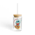 Red Hen's Self Sipper Glass, 16oz