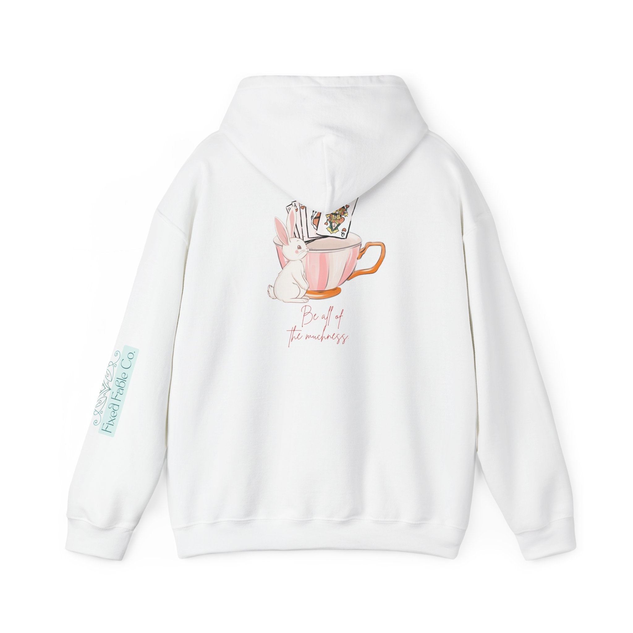 Alice's Muchness  Unisex Heavy Blend™ Hooded Sweatshirt
