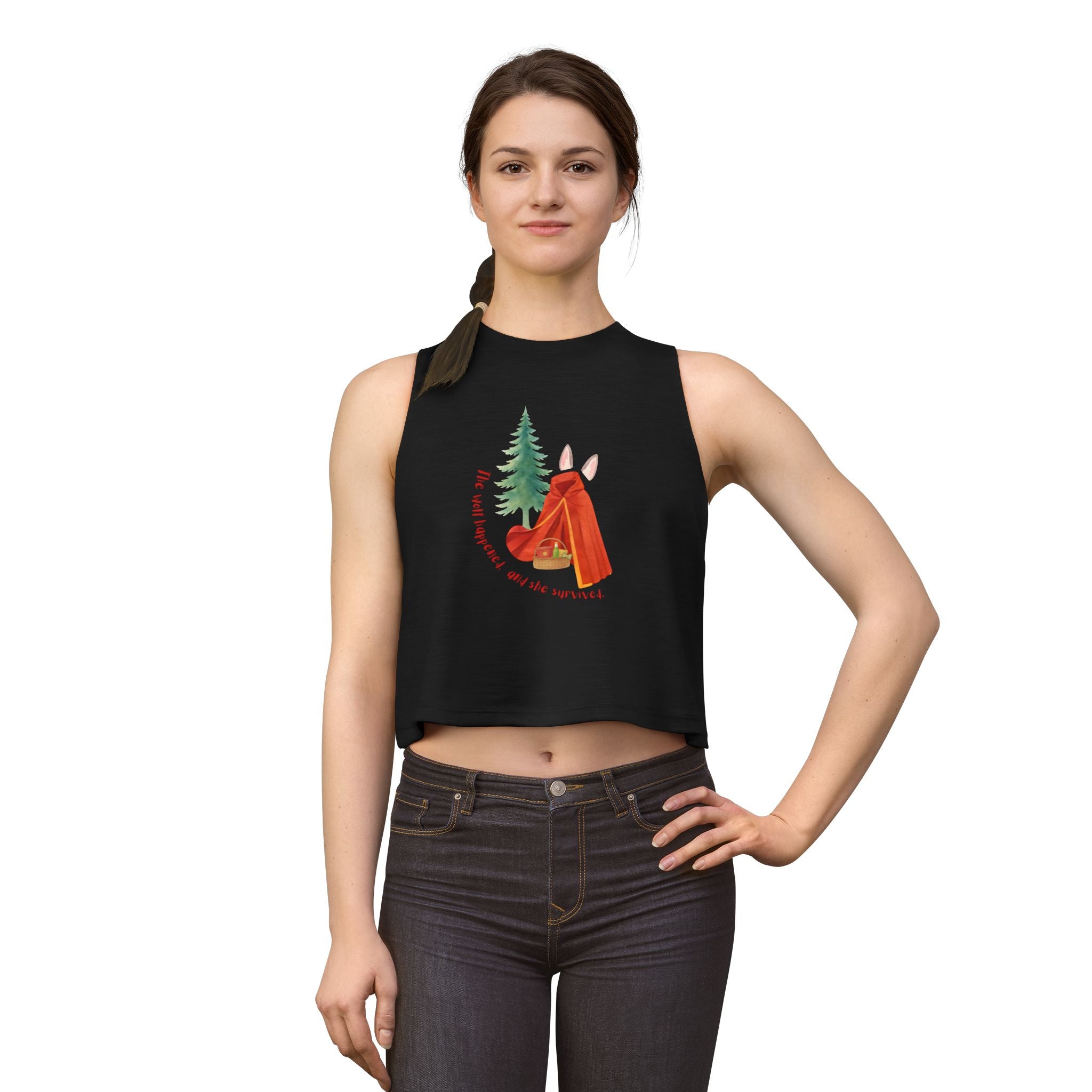 Red's Survival Cropped Tank Top