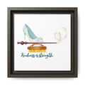 Cinderella Strong Matte Canvas, Framed (Multi-color)