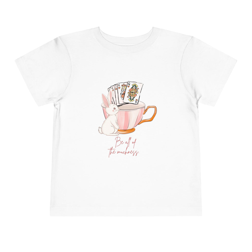 Alice's Muchness Toddler Short Sleeve Tee
