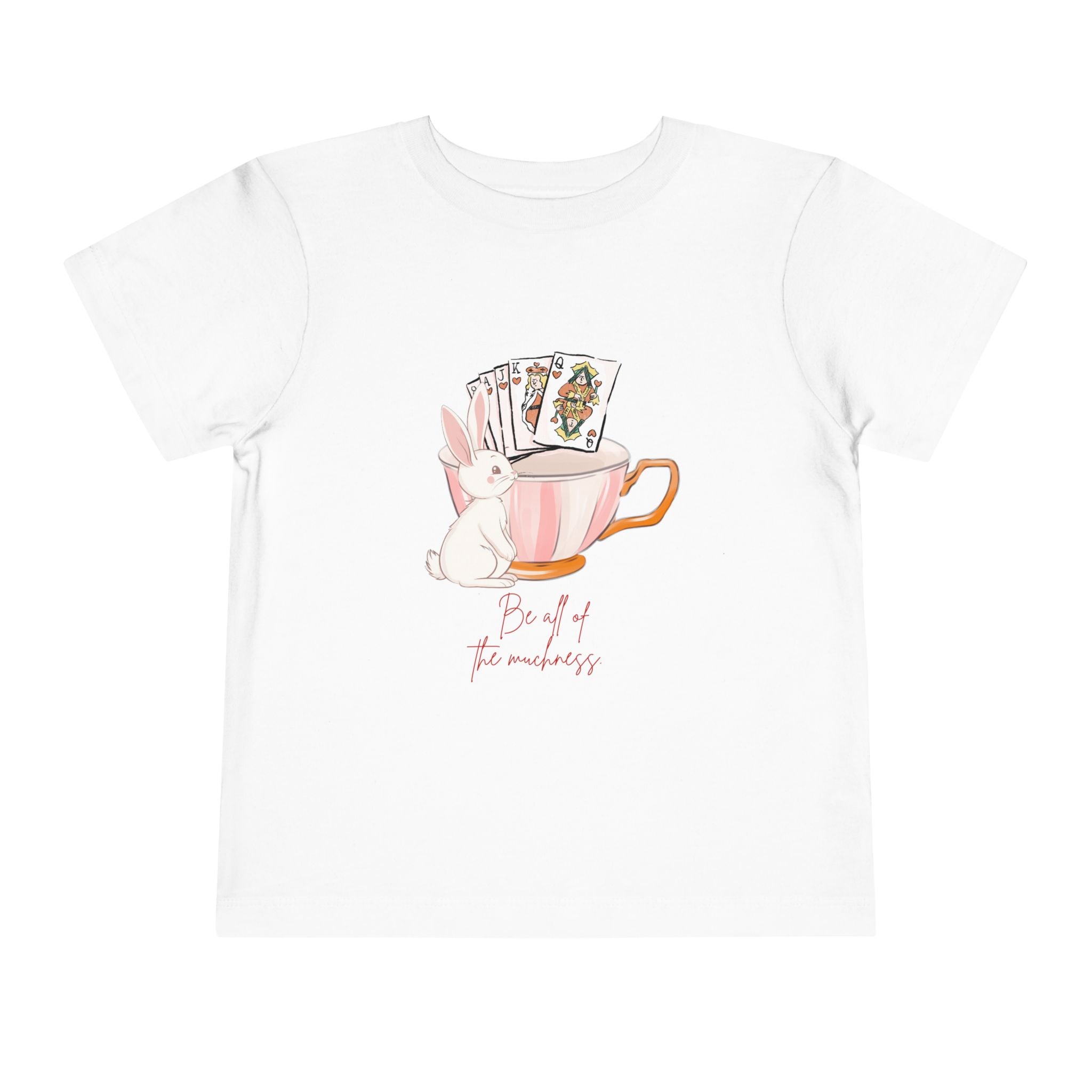 Alice's Muchness Toddler Short Sleeve Tee