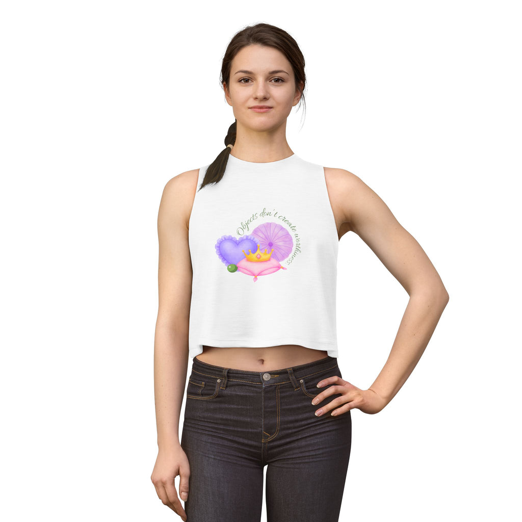Princess Pea's Worth Cropped Tank Top