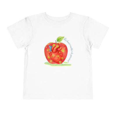 Snow White's Heart Toddler Short Sleeve Tee