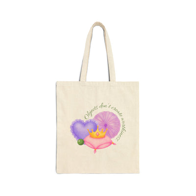 Princess Pea's Worth Cotton Canvas Tote Bag