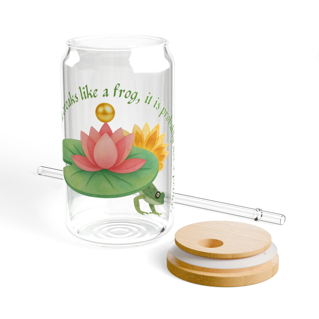 Frog Princess's Truth Sipper Glass, 16oz