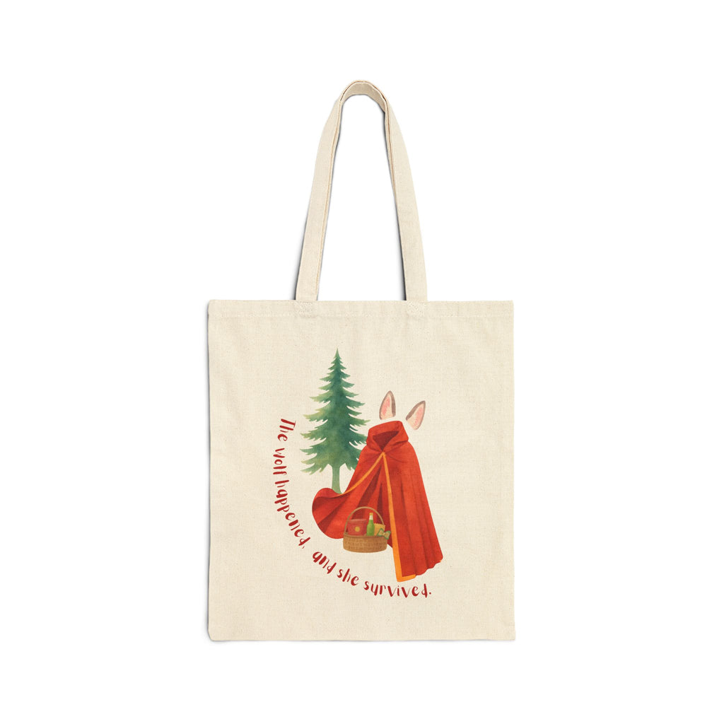 Red's Survival Cotton Canvas Tote Bag