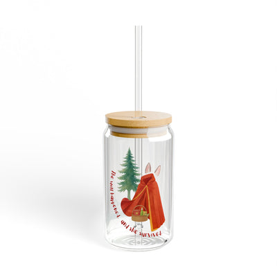 Red's Survival Sipper Glass, 16oz