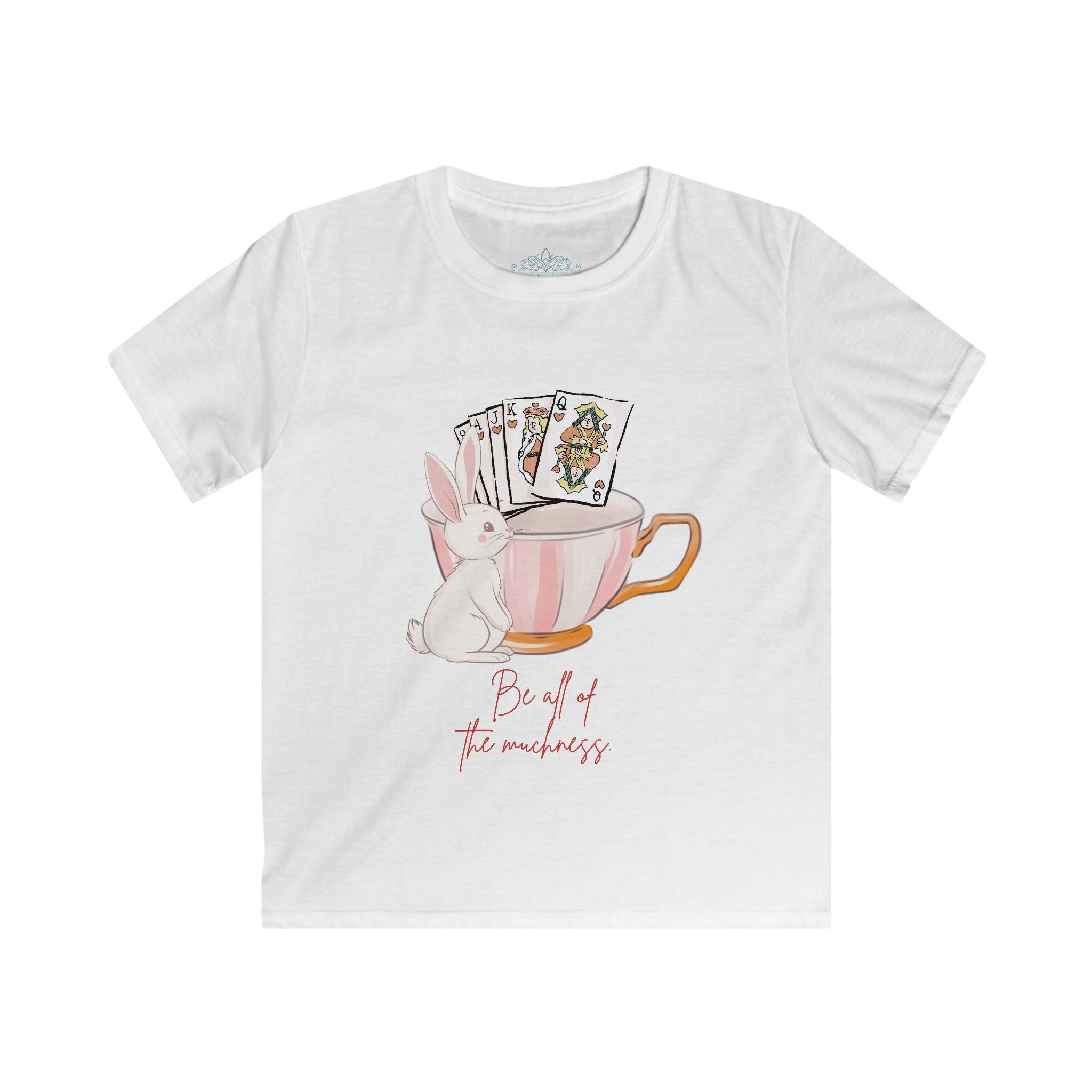 Alice's Muchness Kids Softstyle Tee