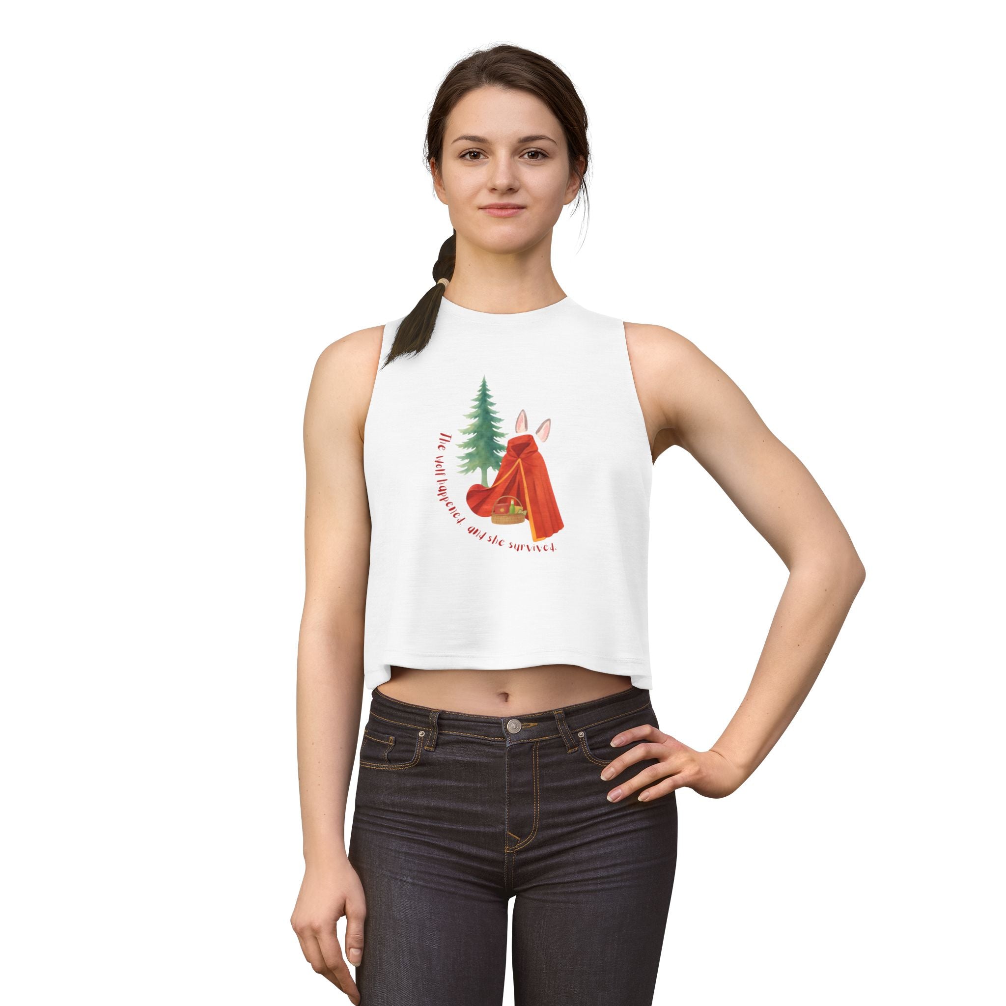 Red's Survival Cropped Tank Top