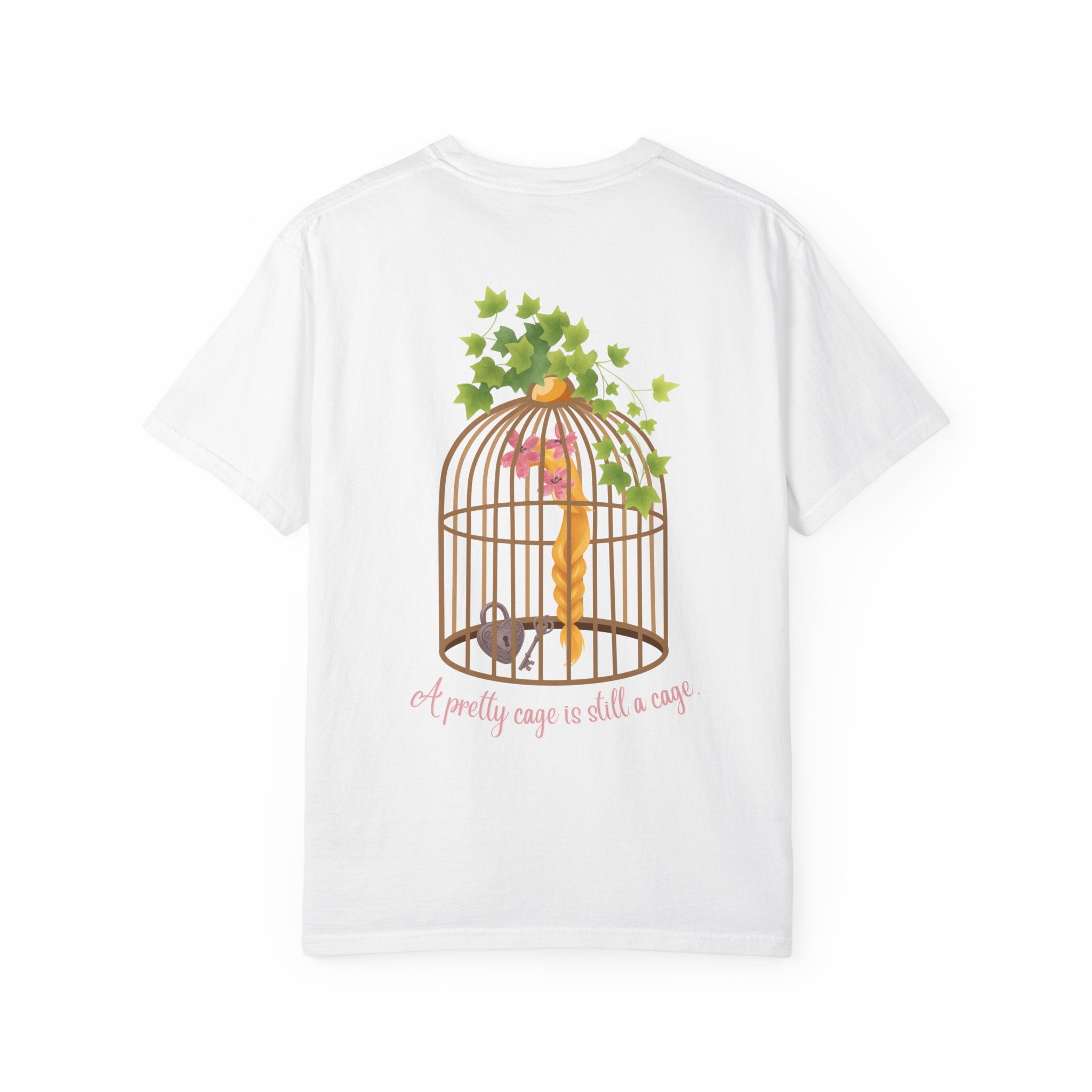 Rapunzel's Cage Unisex Garment-Dyed T-shirt