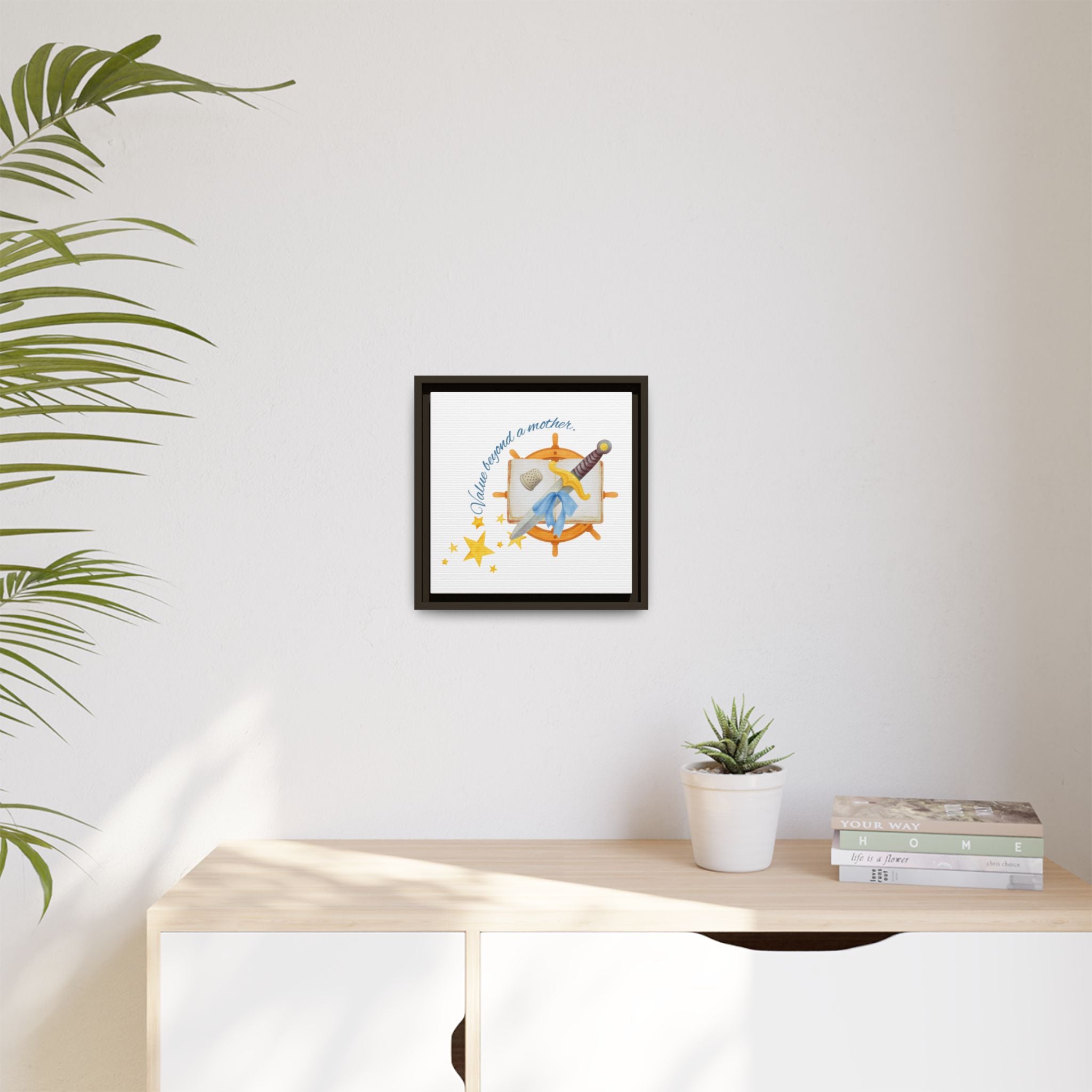 Wendy's Value Matte Canvas, Framed (Multi-color)