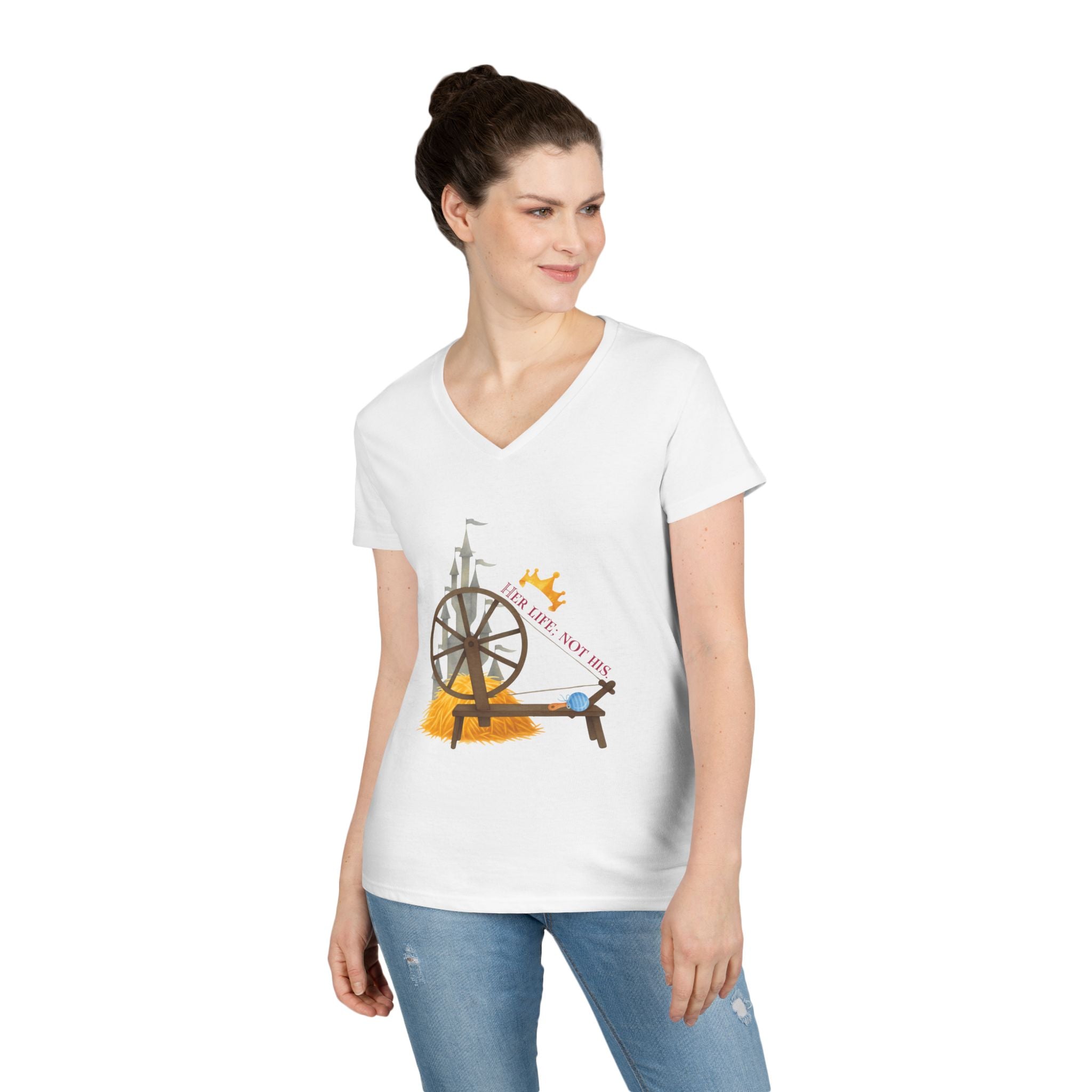 Miller's Daughter's Life V-Neck T-Shirt
