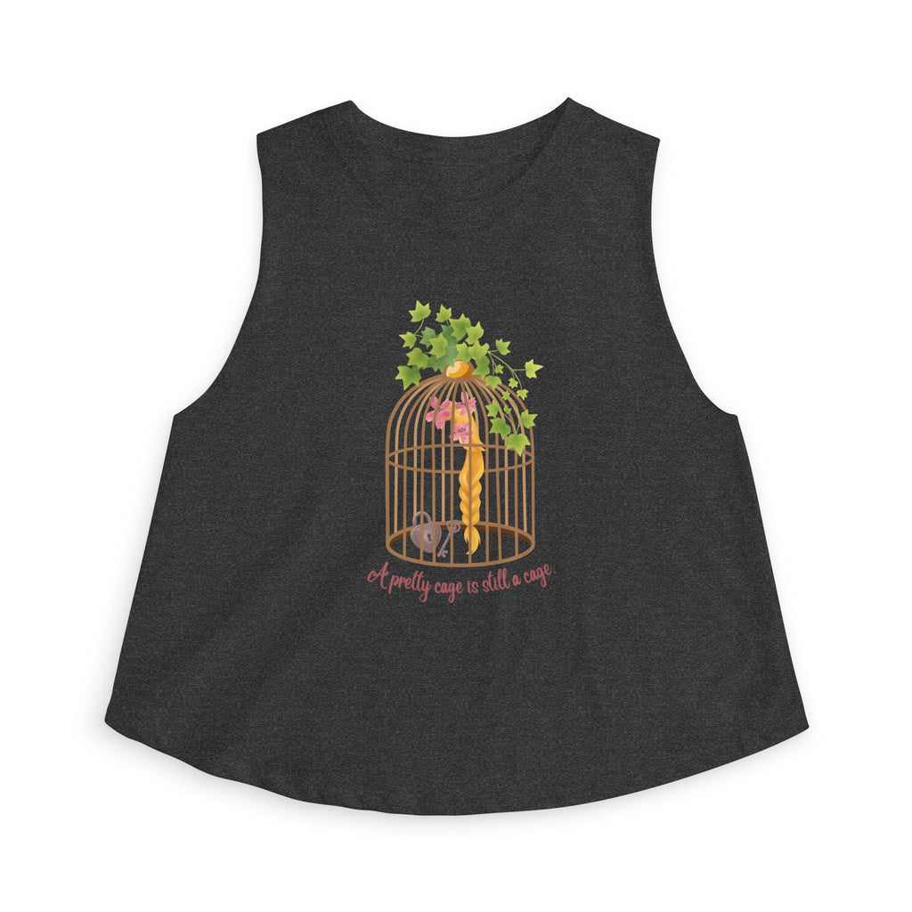 Rapunzel's Cage Cropped Tank Top
