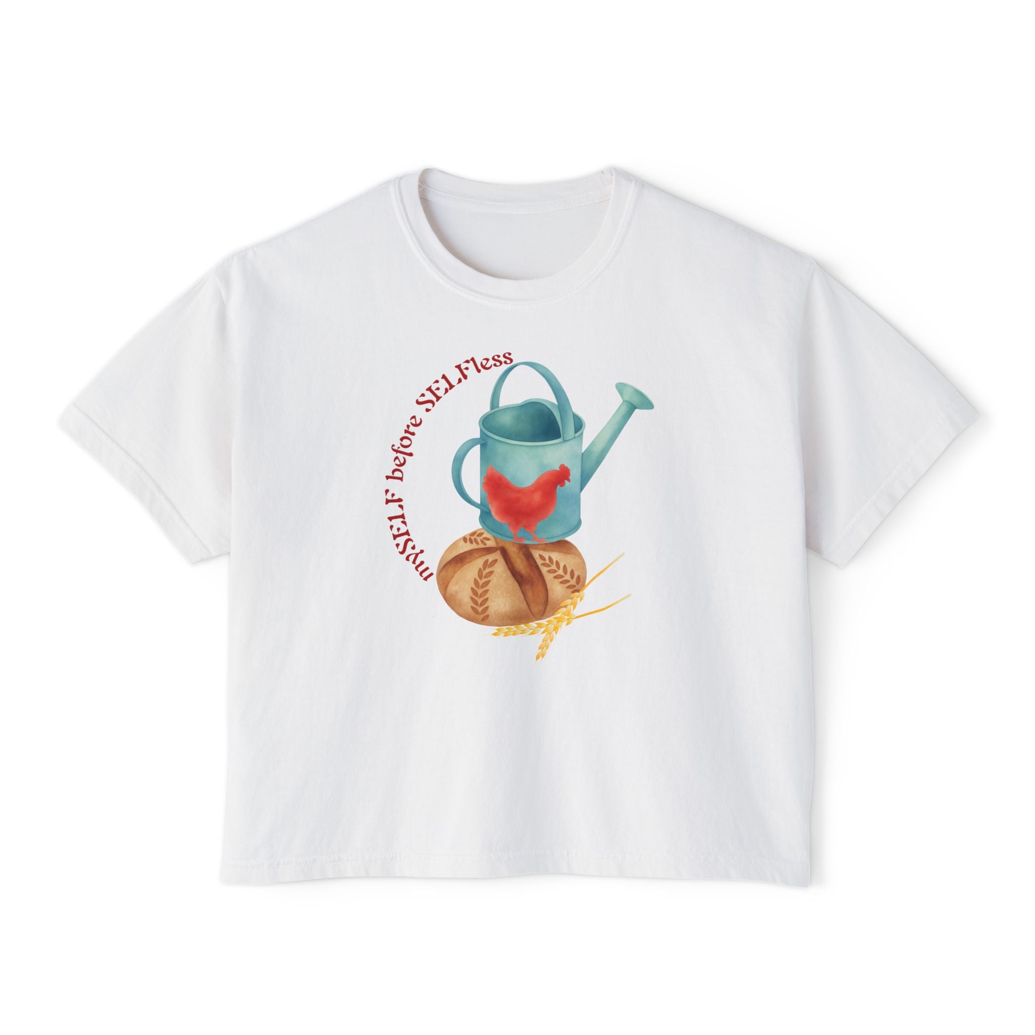 Red Hen's Self Boxy Tee