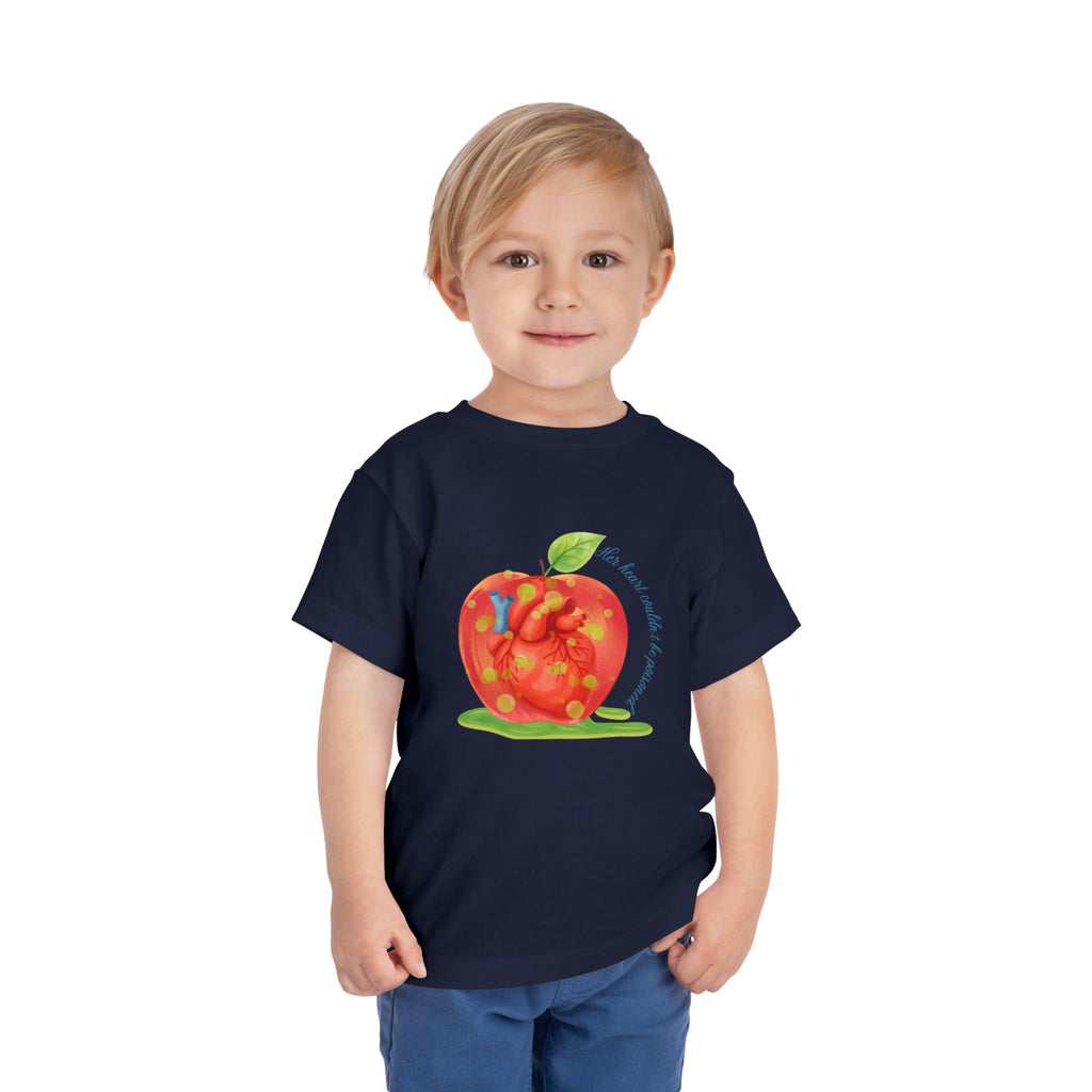 Snow White's Heart Toddler Short Sleeve Tee