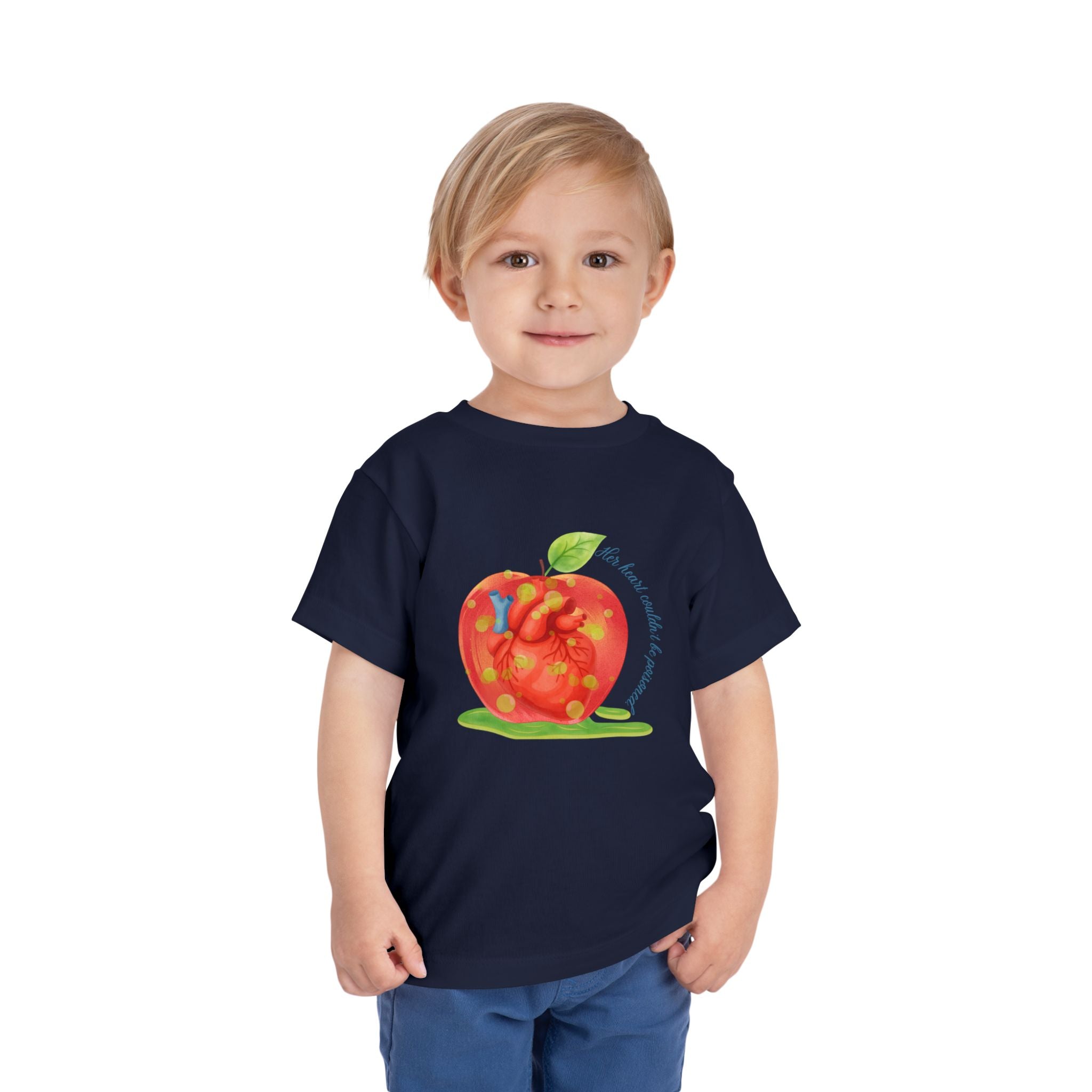 Snow White's Heart Toddler Short Sleeve Tee