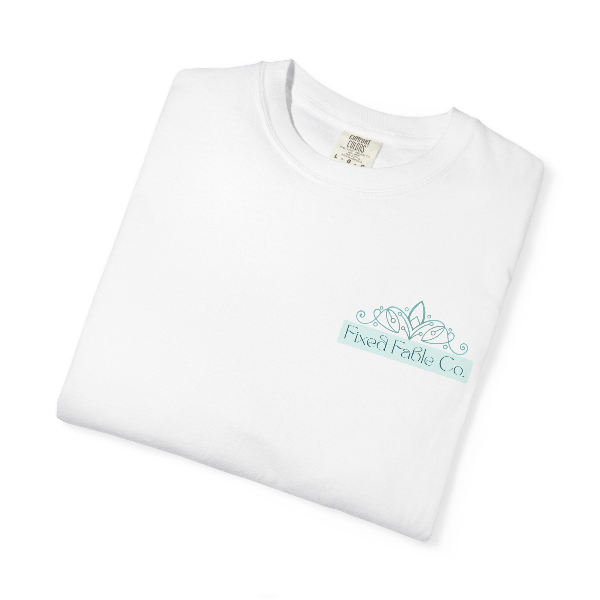 Snow White's Heart Unisex Garment-Dyed T-shirt