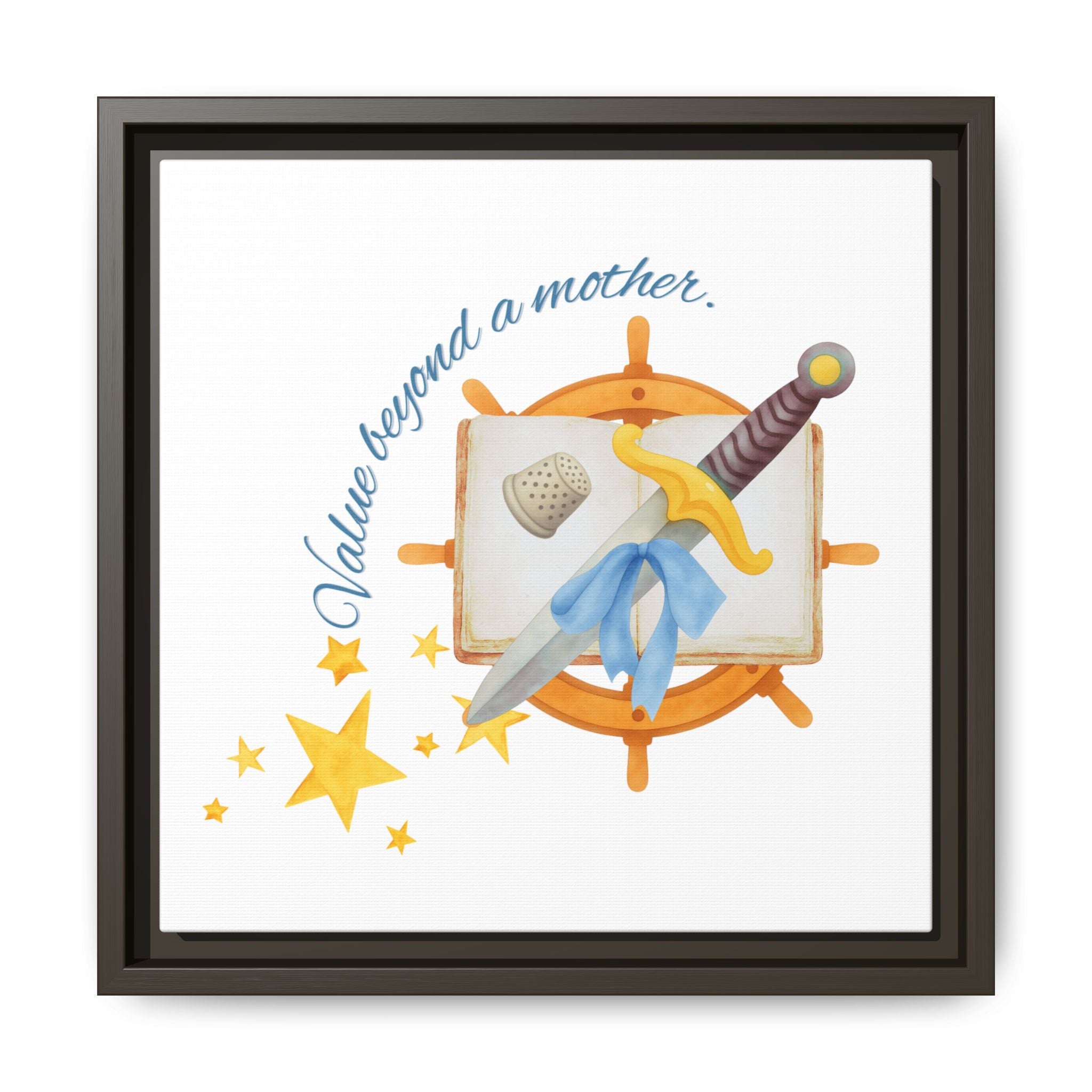 Wendy's Value Matte Canvas, Framed (Multi-color)