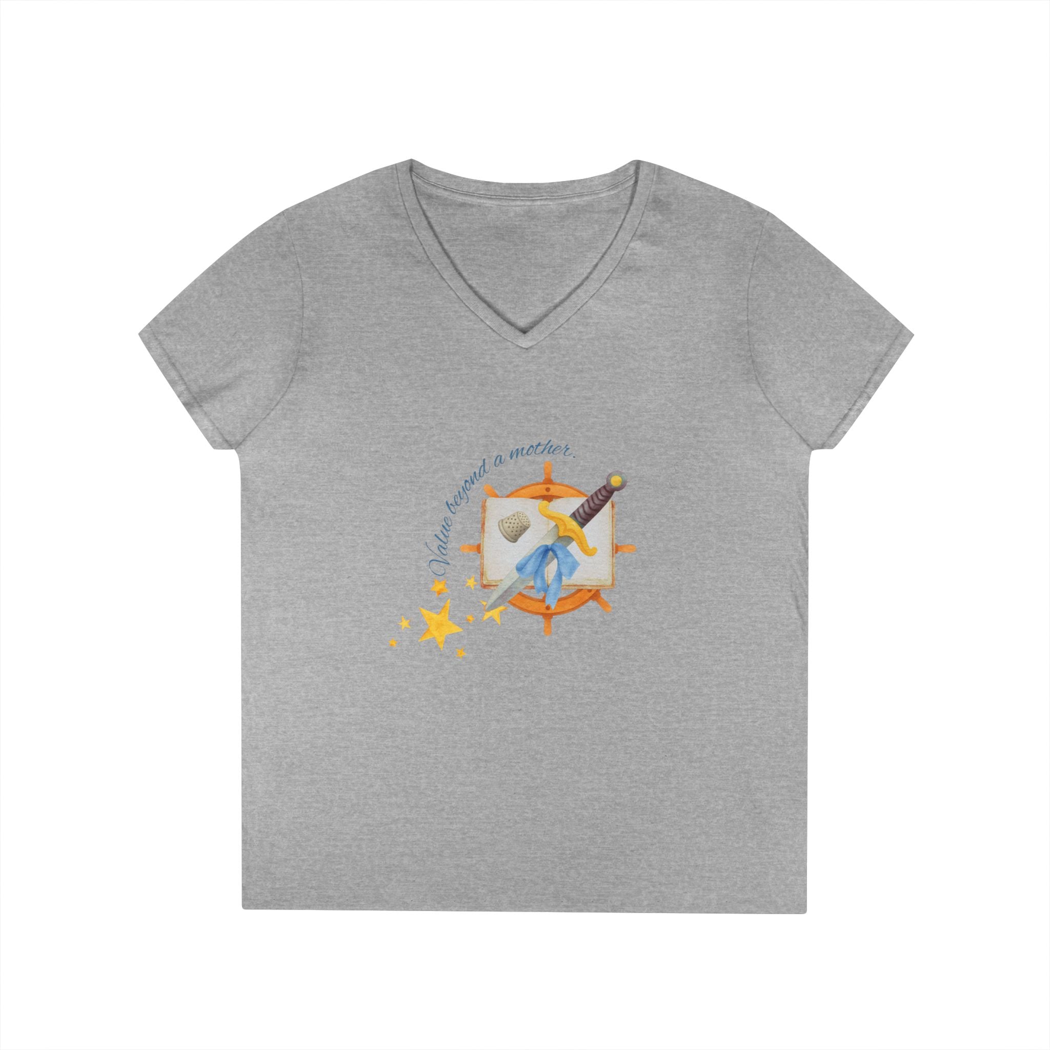 Wendy's Value V-Neck T-Shirt