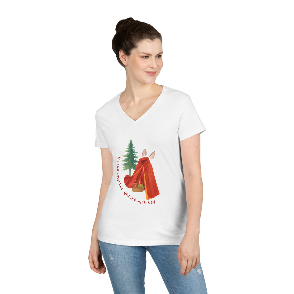 Red's Survival Life V-Neck T-Shirt