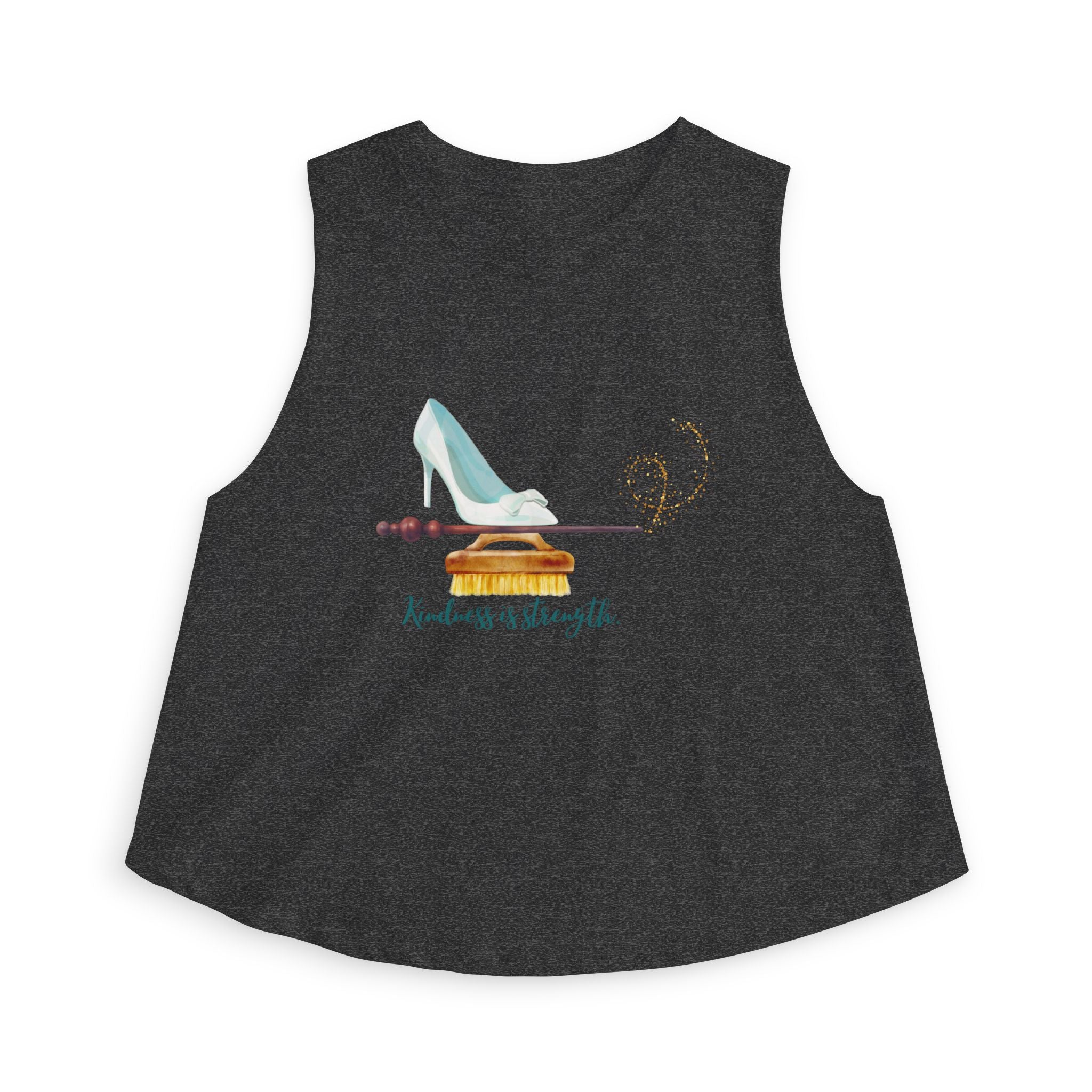 Cinderella Strong Cropped Tank Top