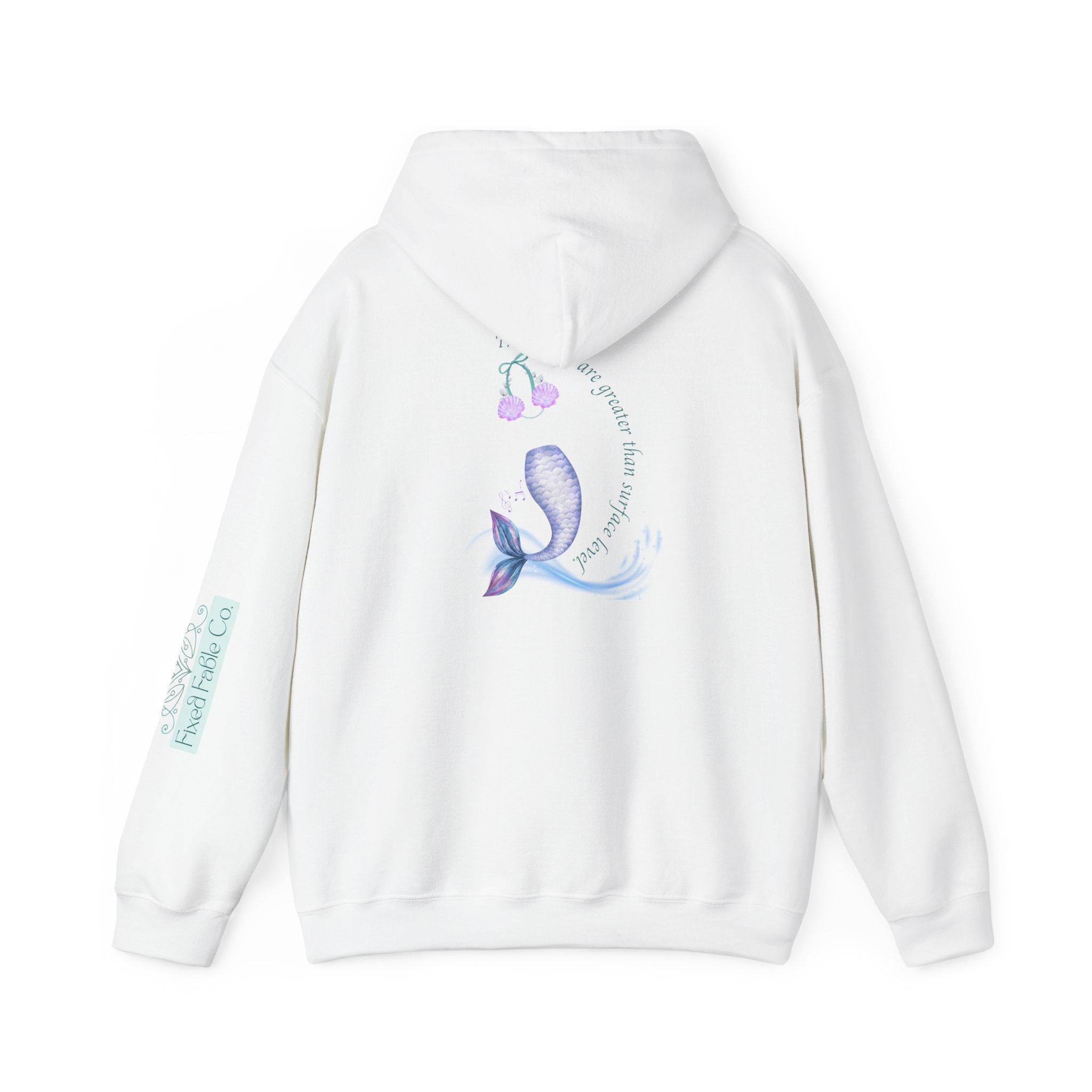 Little Mermaid's Depth Unisex Heavy Blend™ Hooded Sweatshirt