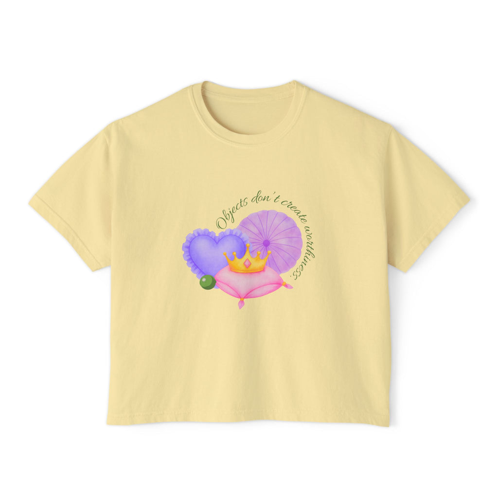 Princess Pea's Worth Boxy Tee