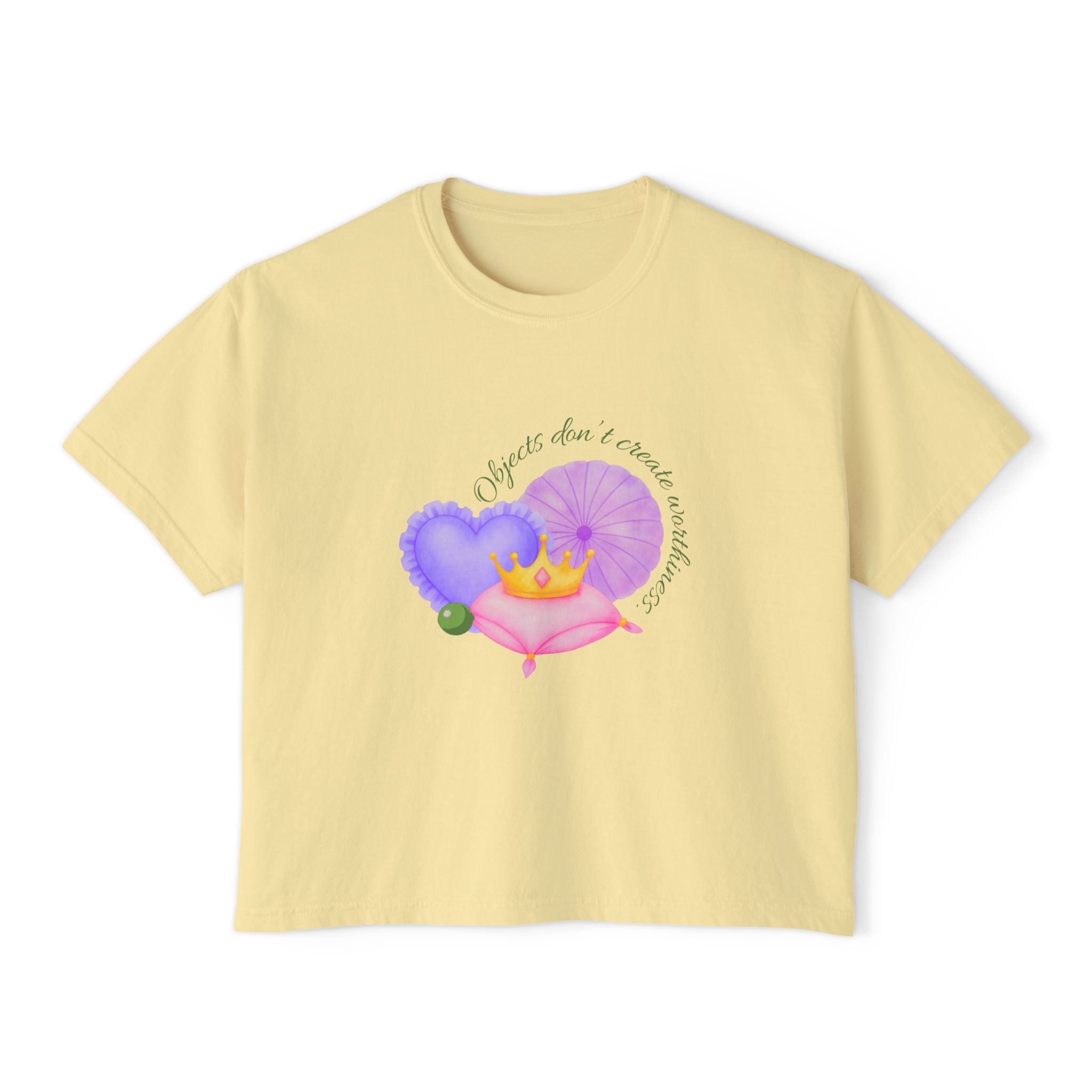 Princess Pea's Worth Boxy Tee