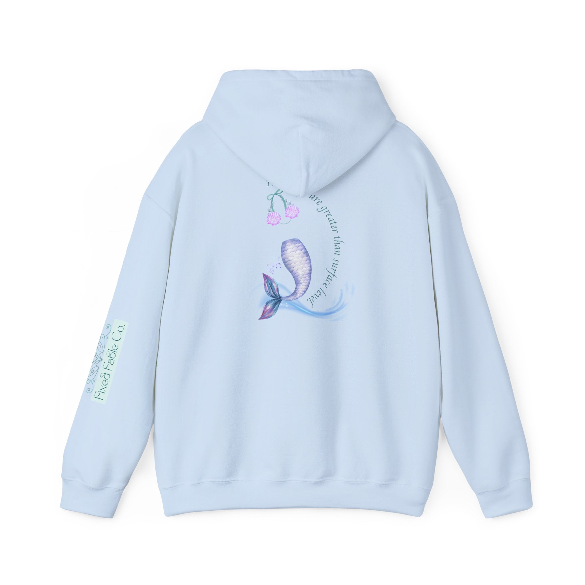 Little Mermaid's Depth Unisex Heavy Blend™ Hooded Sweatshirt