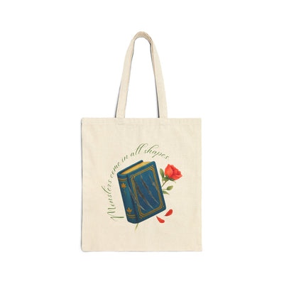 Belle's Monsters Cotton Canvas Tote Bag