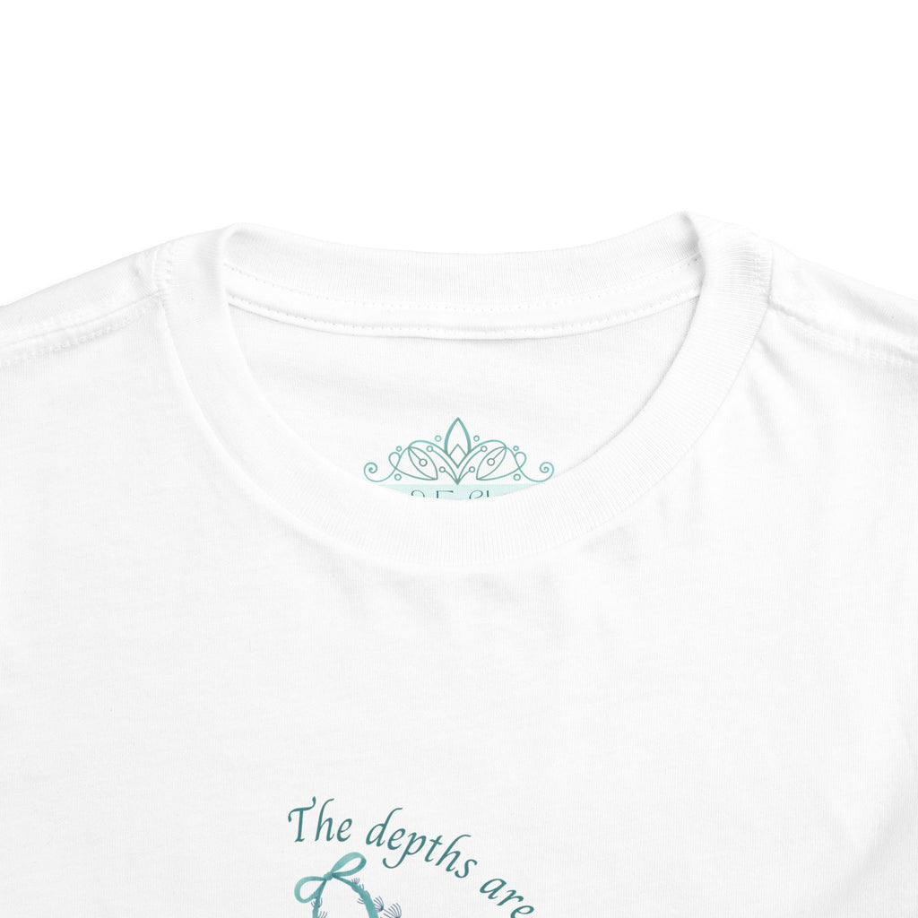 Little Mermaid's Depth Toddler Short Sleeve Tee