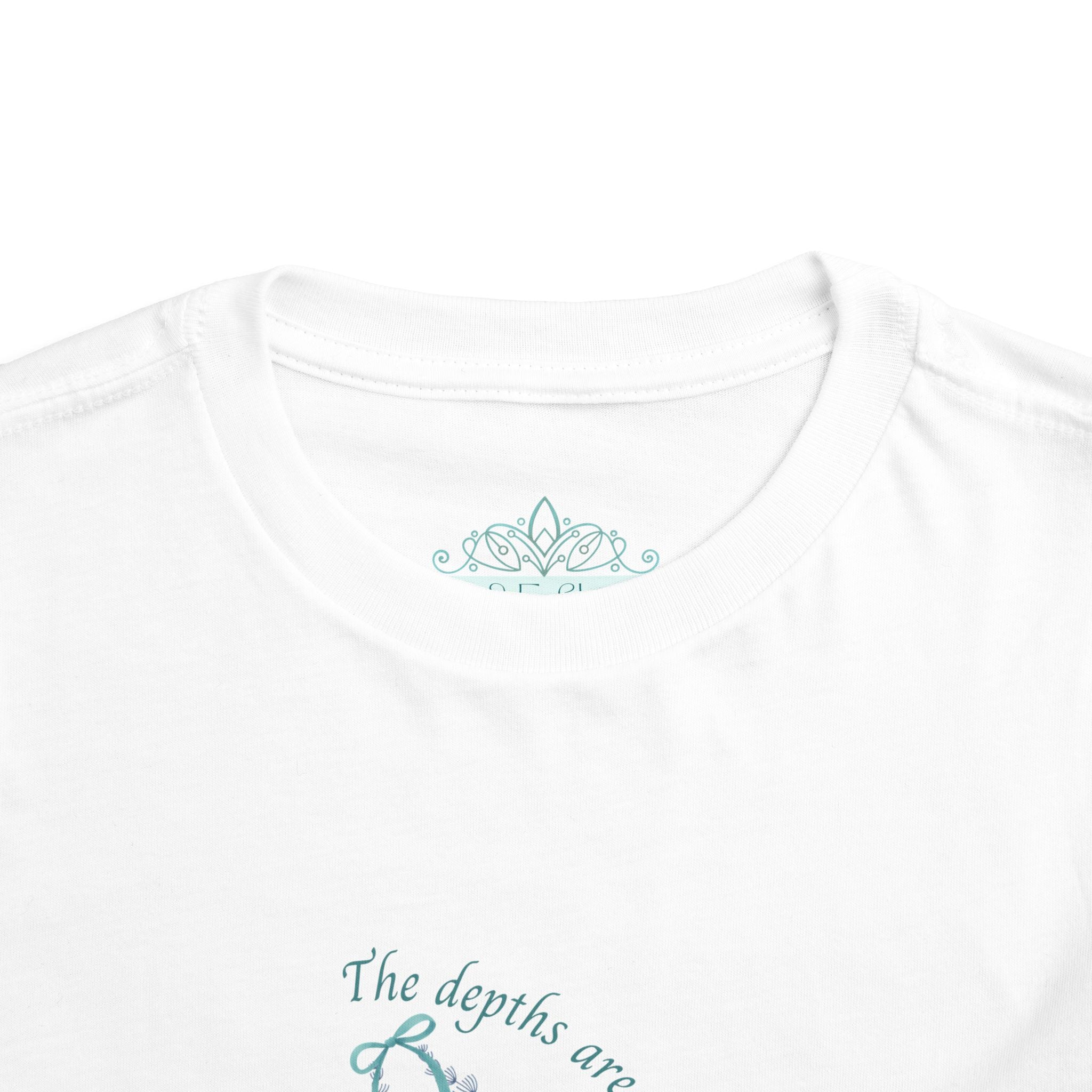 Little Mermaid's Depth Toddler Short Sleeve Tee