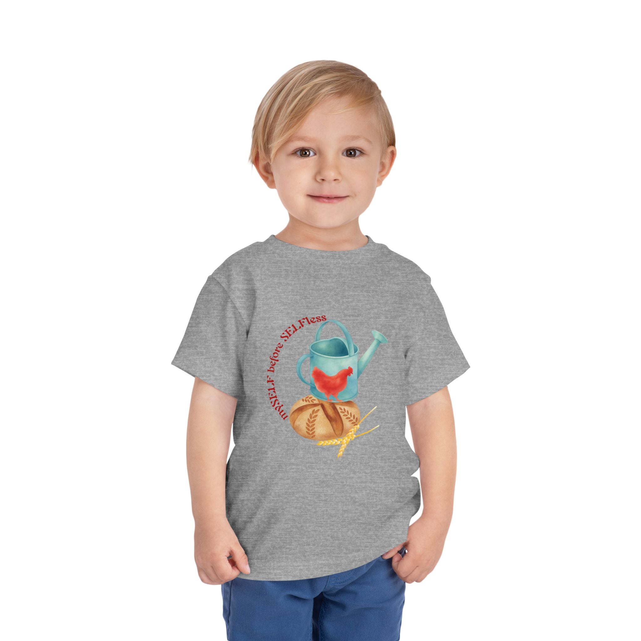 Red Hen's Self Toddler Short Sleeve Tee