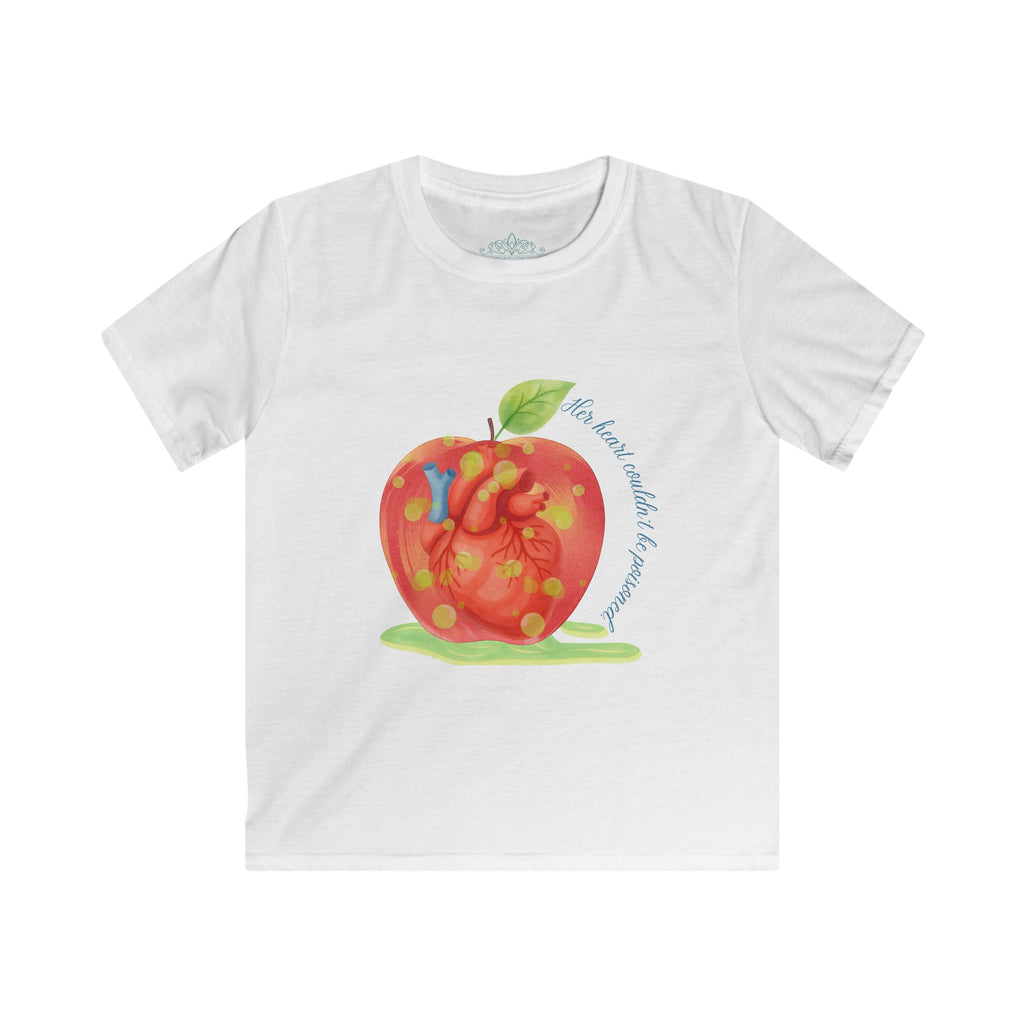 Snow White's Heart Kids Softstyle Tee