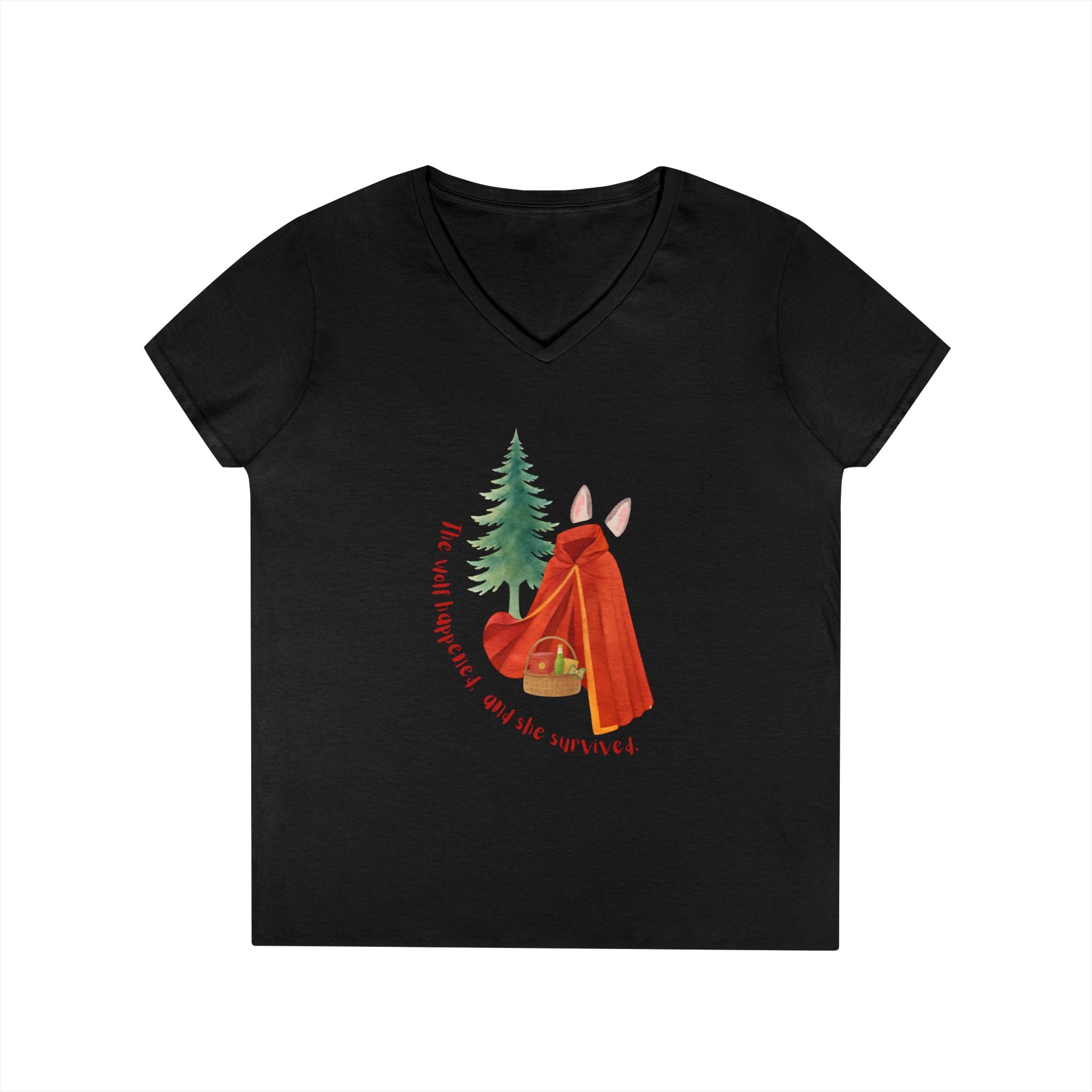 Red's Survival Life V-Neck T-Shirt