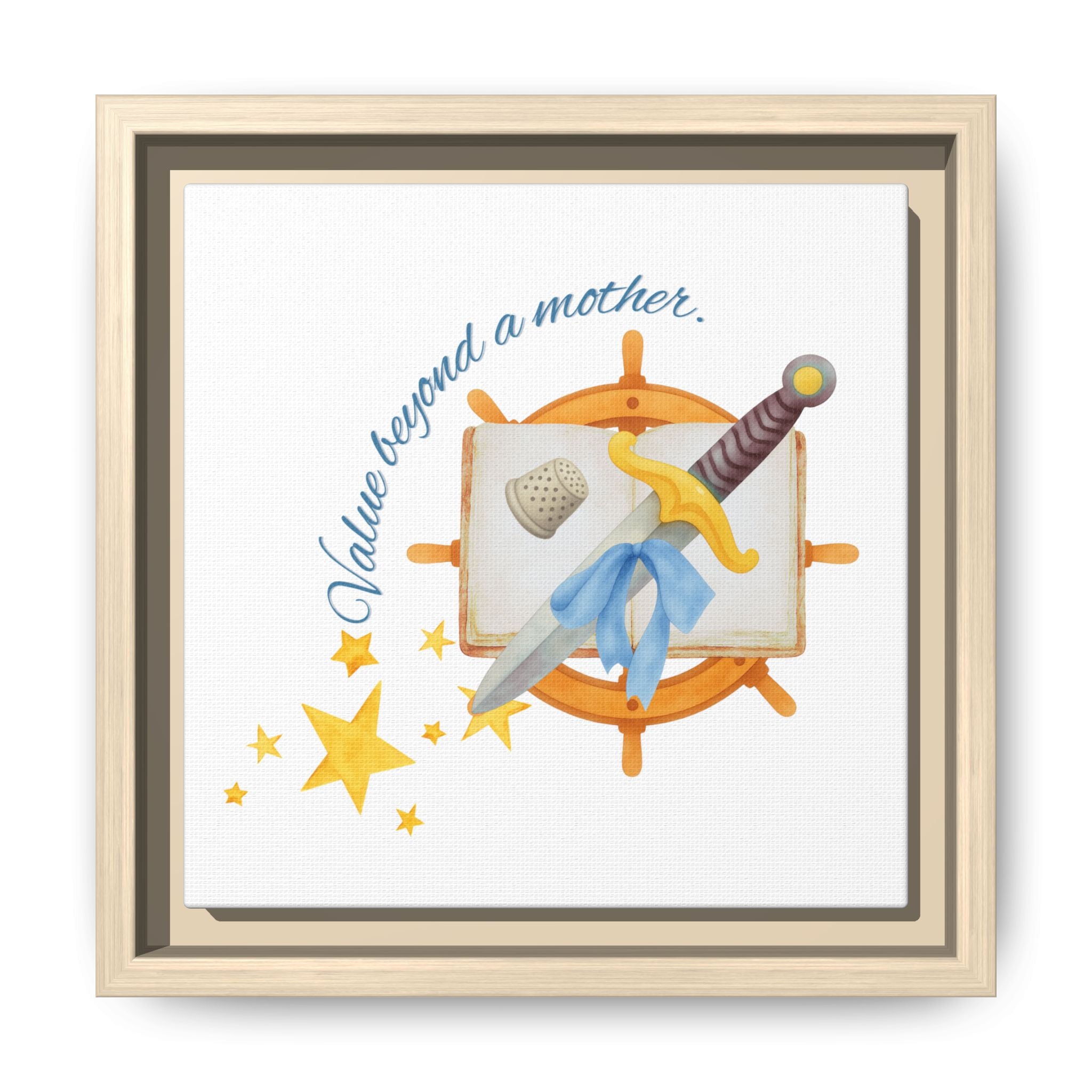 Wendy's Value Matte Canvas, Framed (Multi-color)