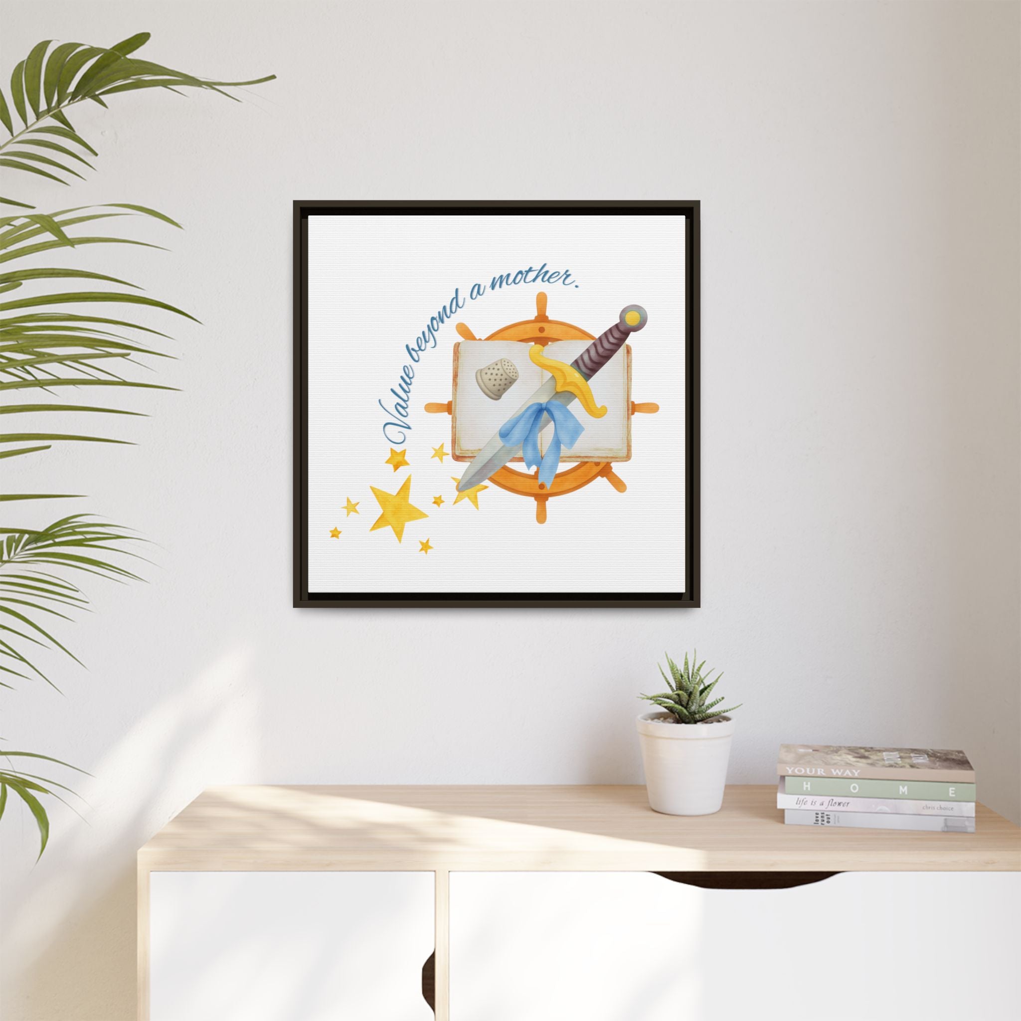 Wendy's Value Matte Canvas, Framed (Multi-color)