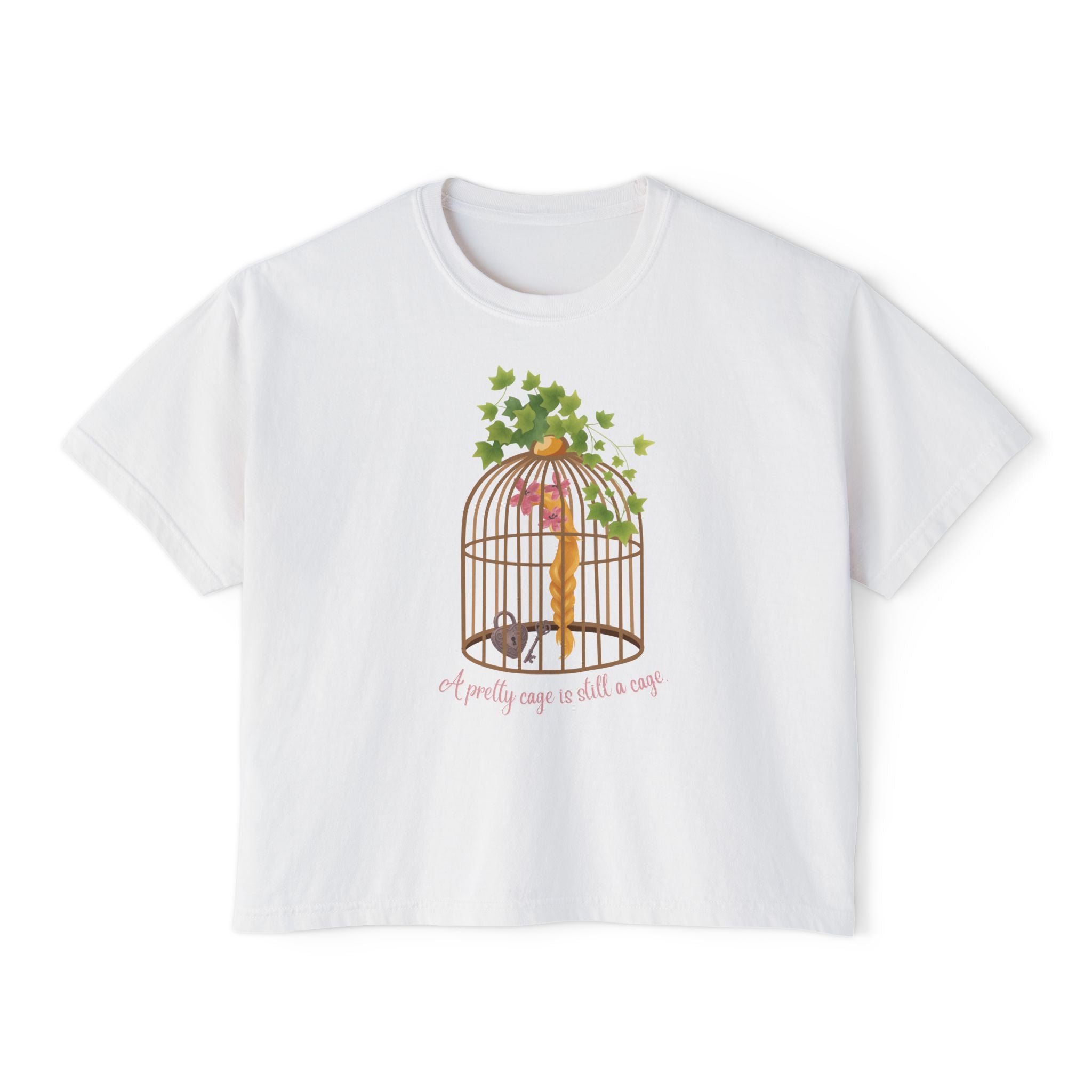 Rapunzel's Cage Boxy Tee