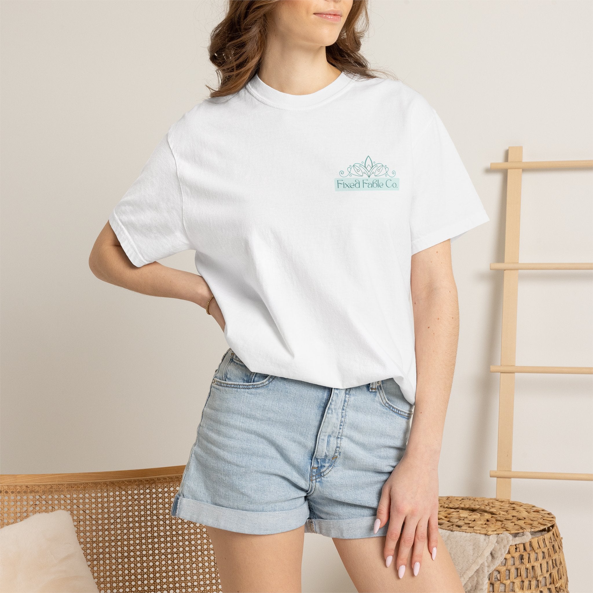 Alice's Muchness Unisex Garment-Dyed T-shirt