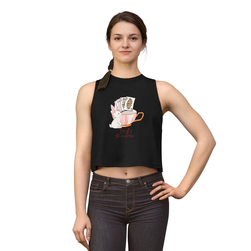 Alice's Muchness Cropped Tank Top