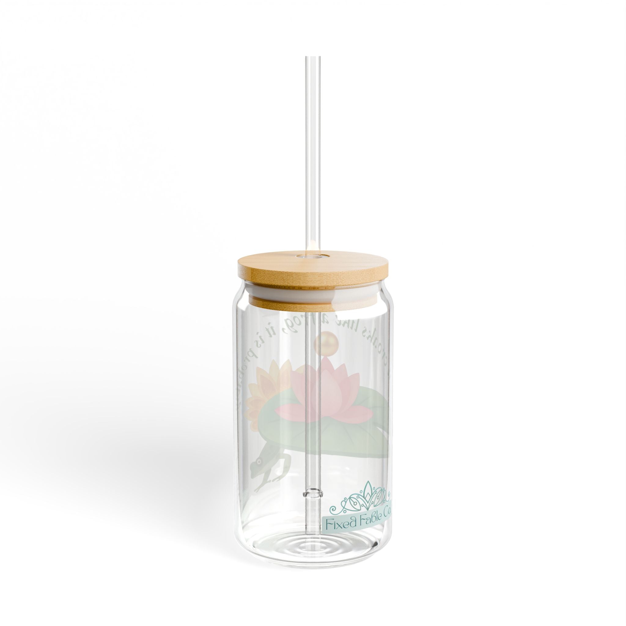 Frog Princess's Truth Sipper Glass, 16oz