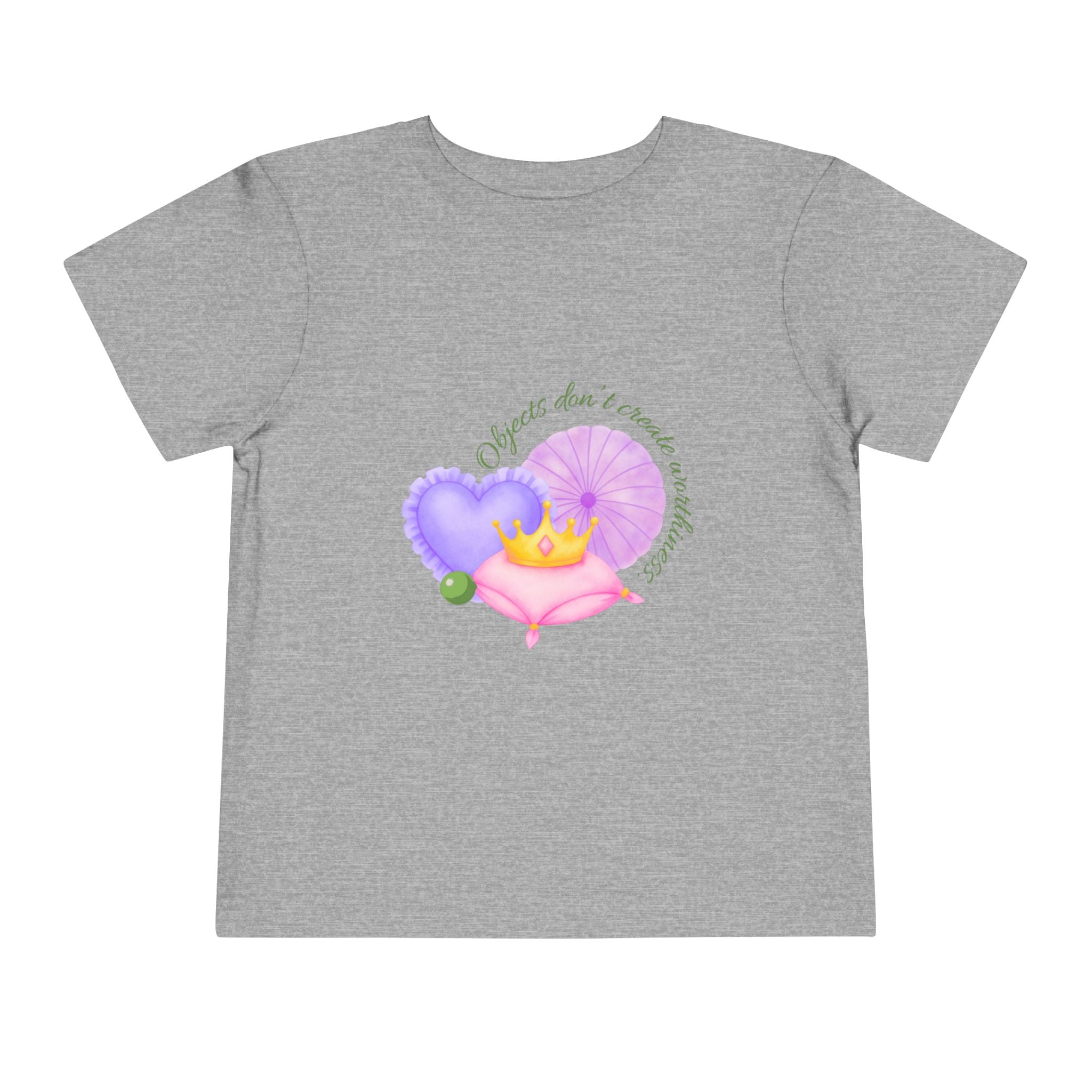 Princess Pea's Worth Toddler Short Sleeve Tee