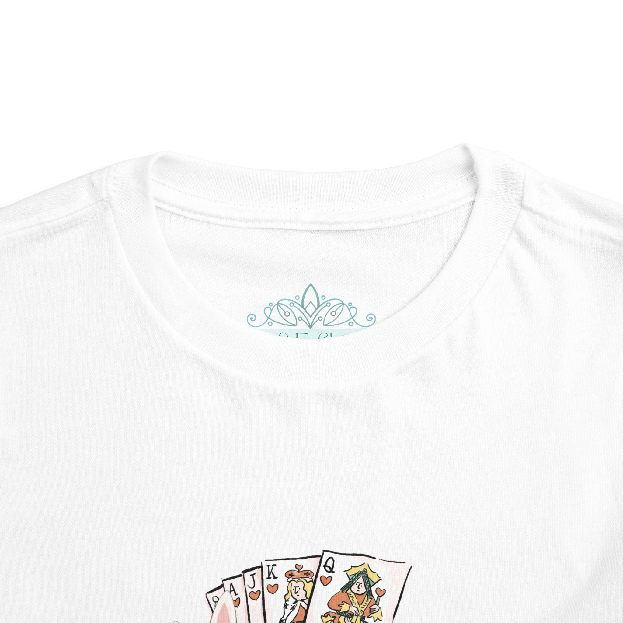 Alice's Muchness Toddler Short Sleeve Tee