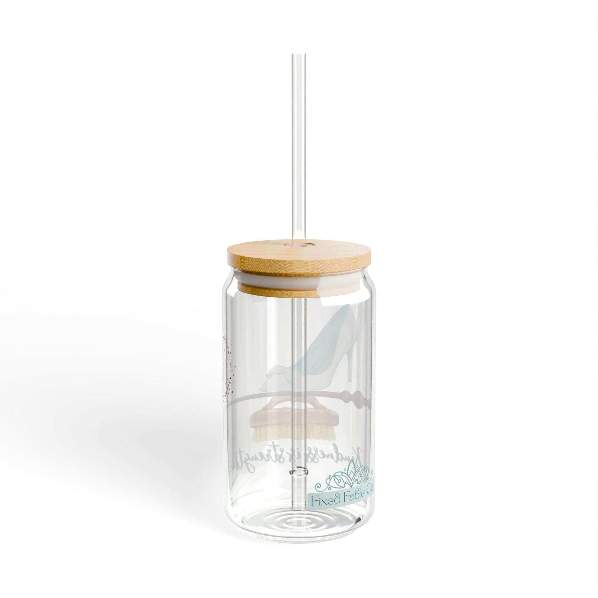 Cinderella Strong Sipper Glass, 16oz