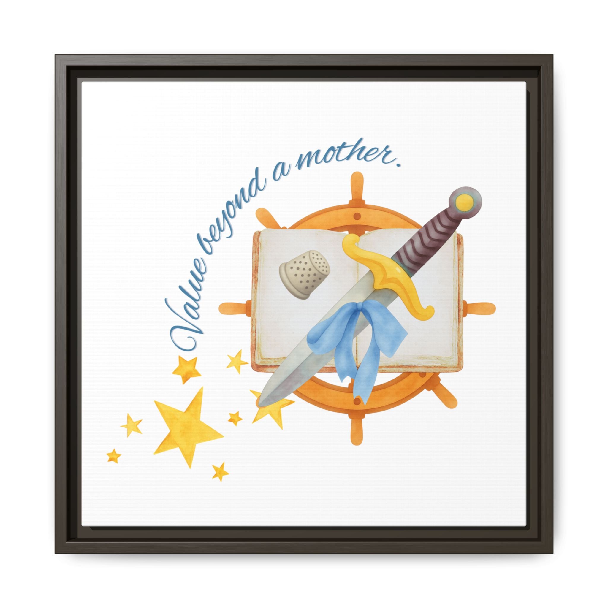 Wendy's Value Matte Canvas, Framed (Multi-color)
