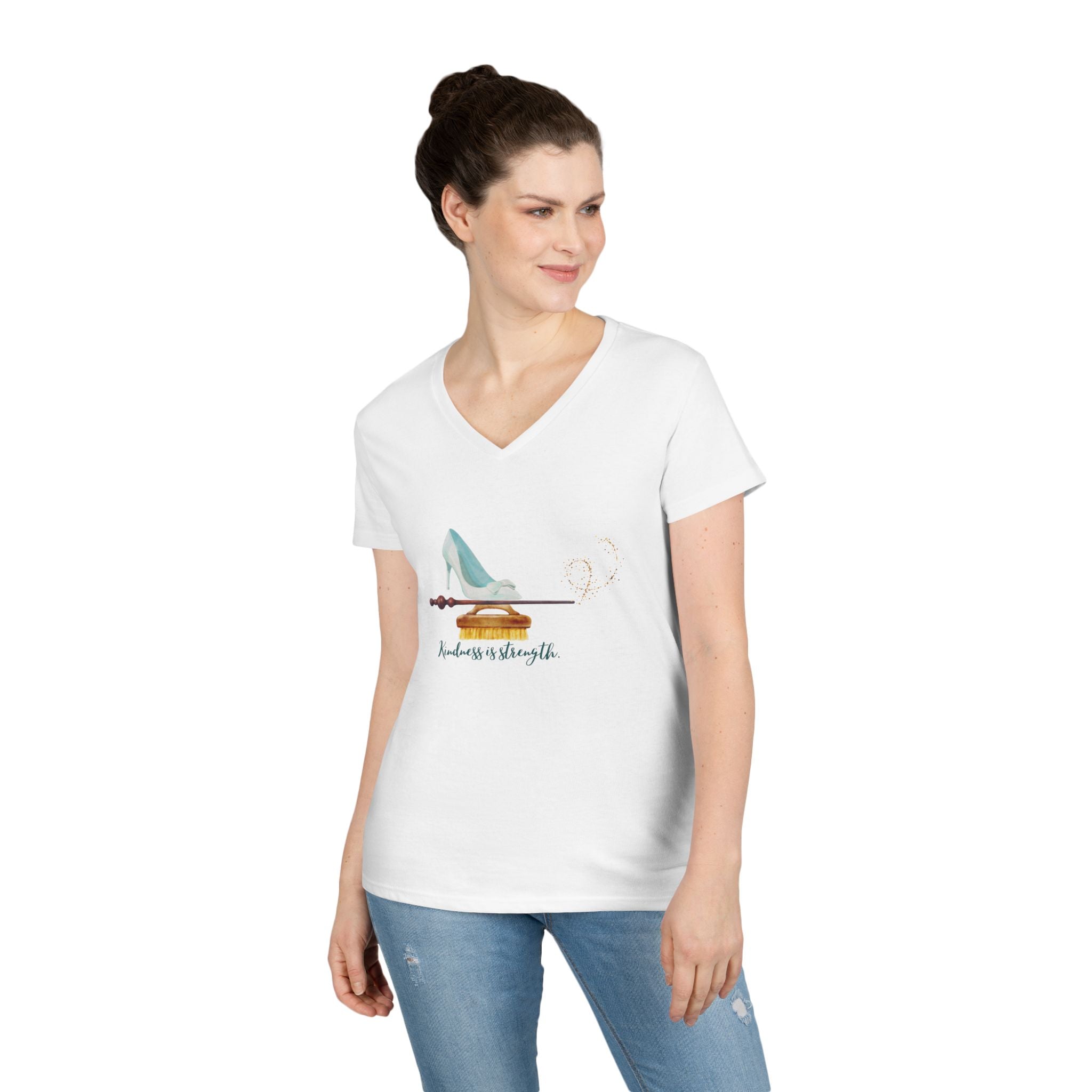 Cinderella Strong V-Neck T-Shirt