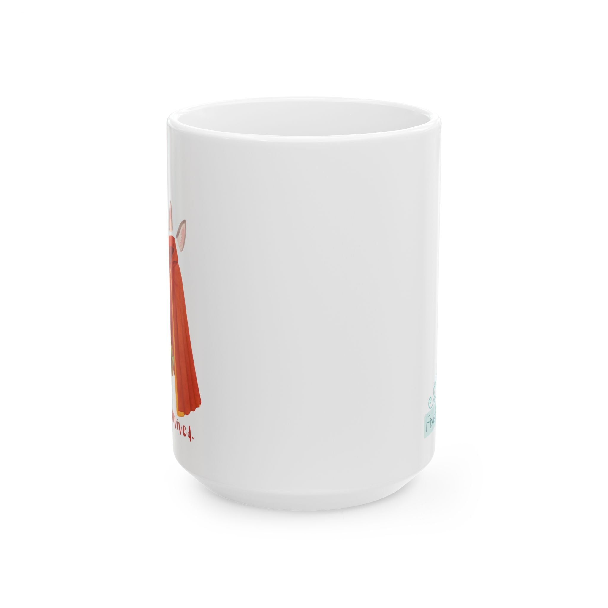 Red's Survival Ceramic Mug 15oz