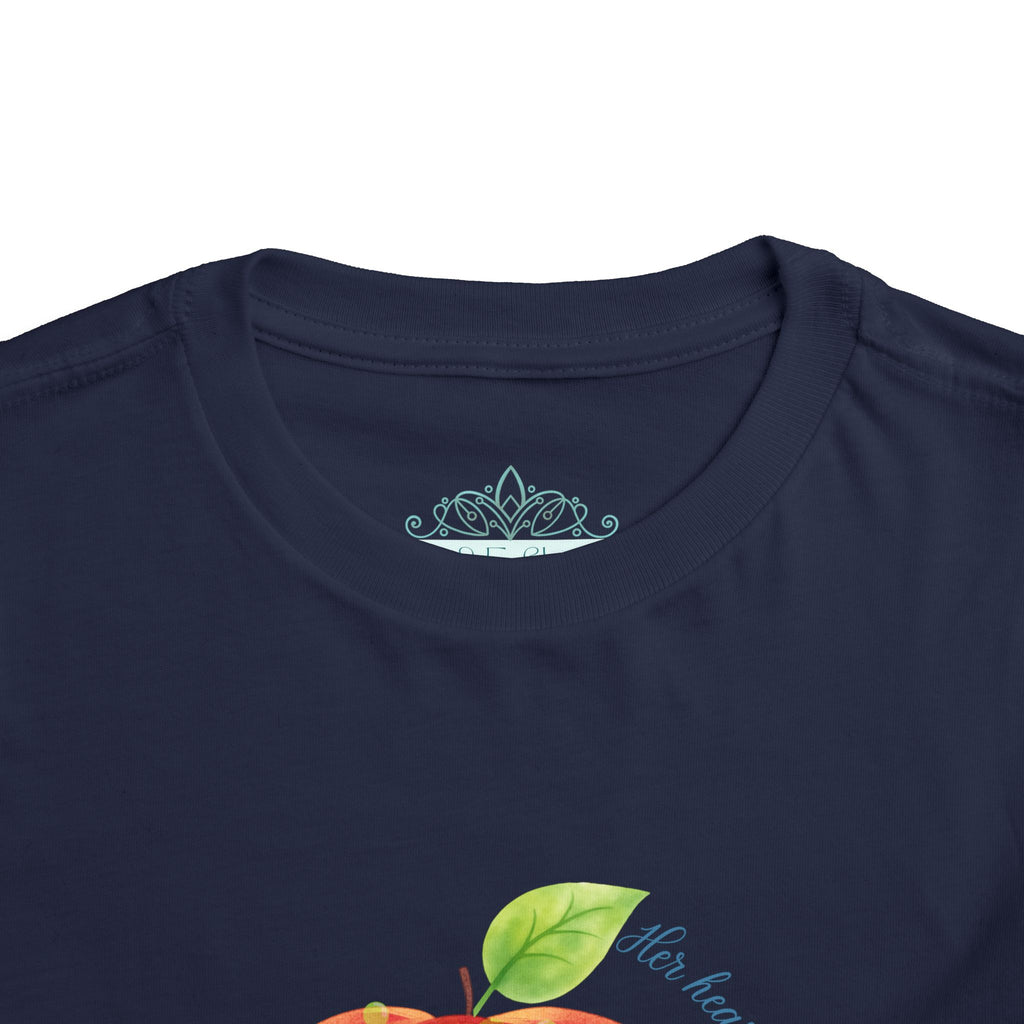 Snow White's Heart Toddler Short Sleeve Tee