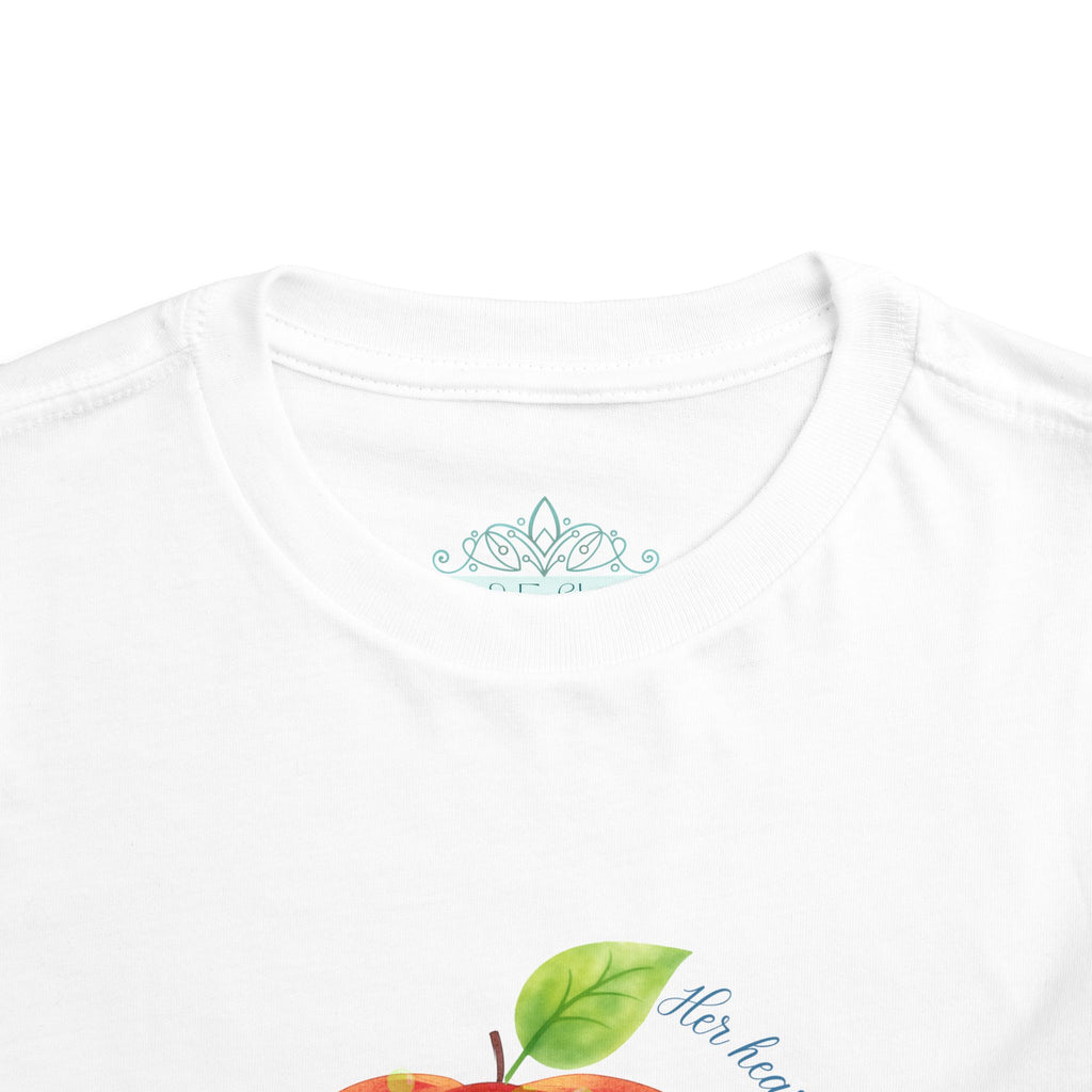 Snow White's Heart Toddler Short Sleeve Tee